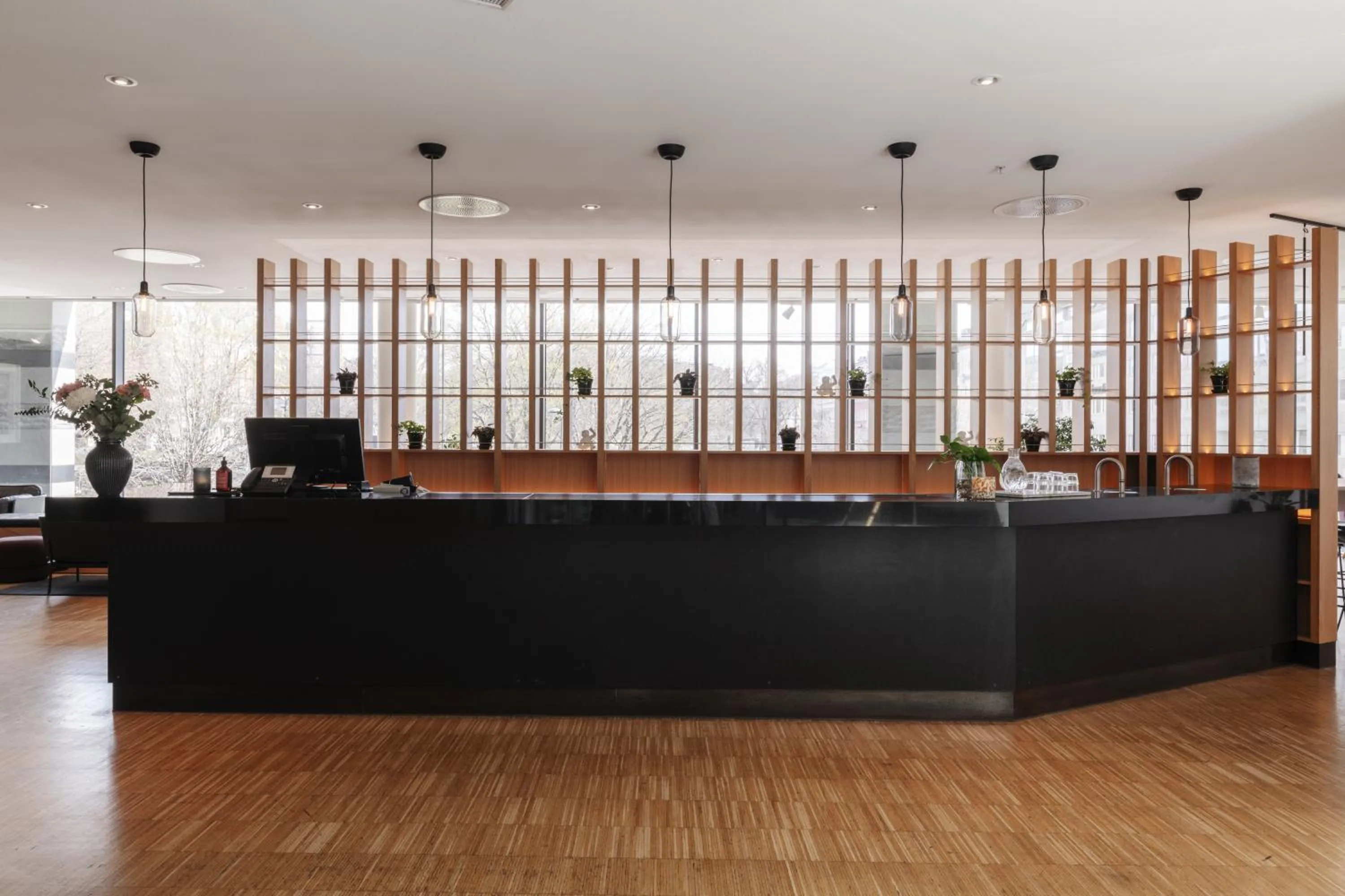 Lobby or reception in Clarion Hotel Sign