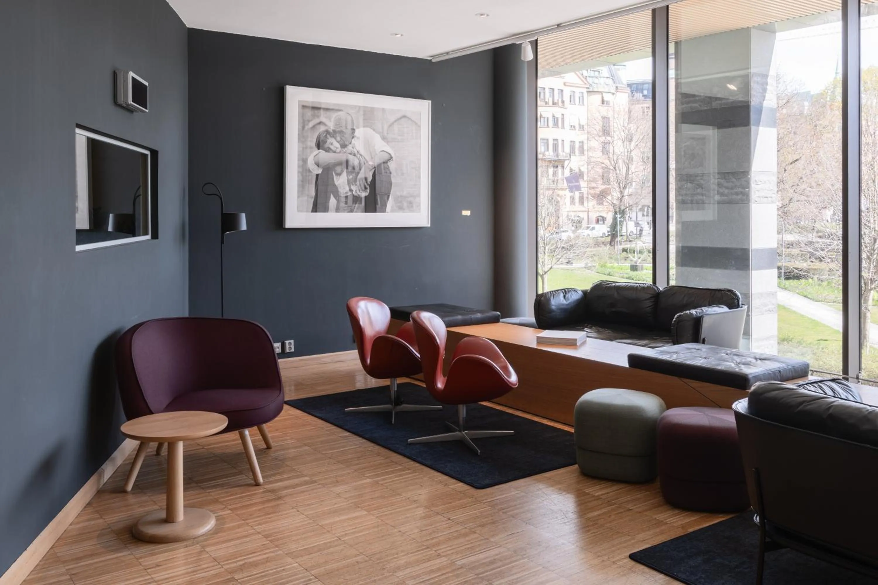 Lobby or reception in Clarion Hotel Sign