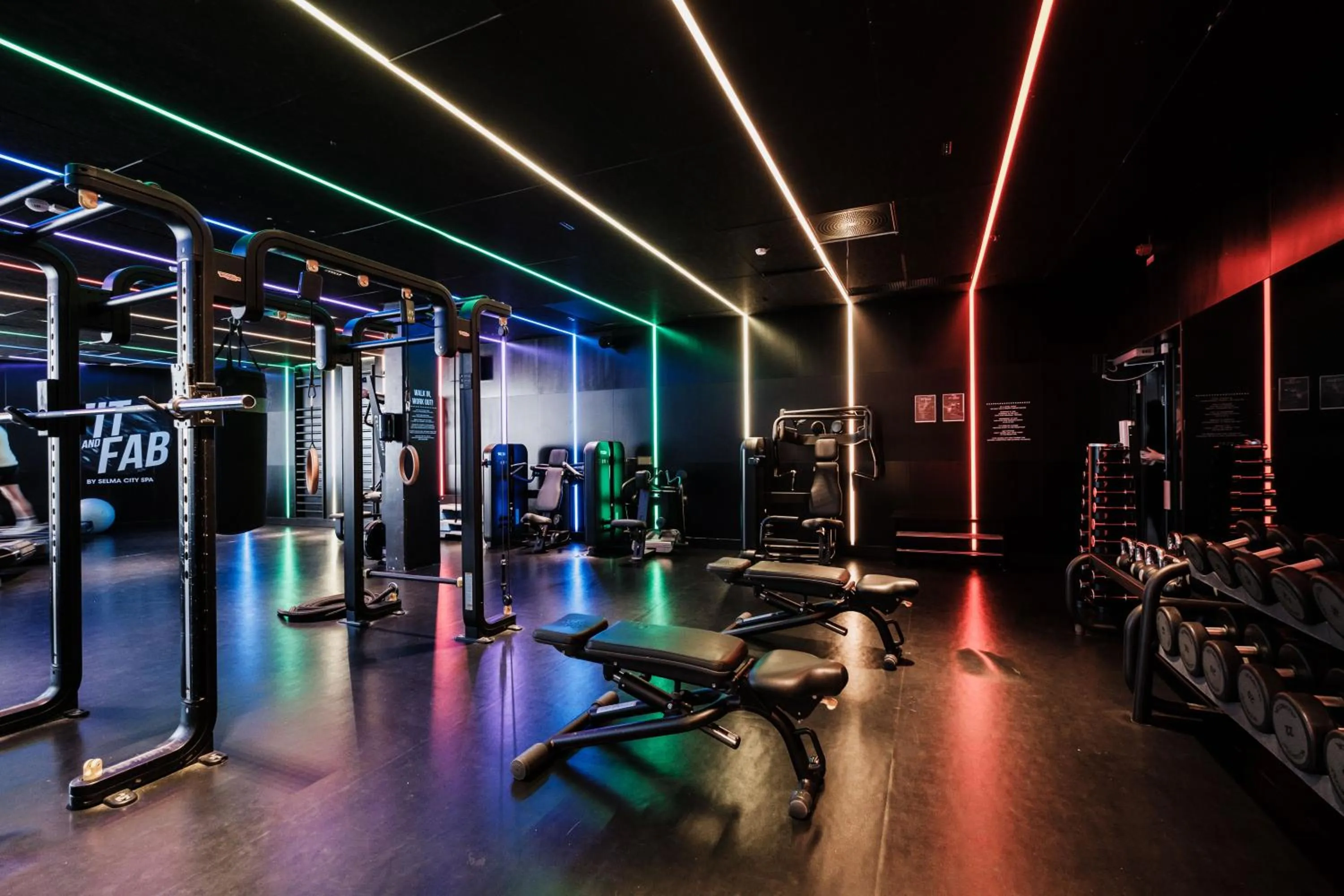 Fitness centre/facilities in Clarion Hotel Sign