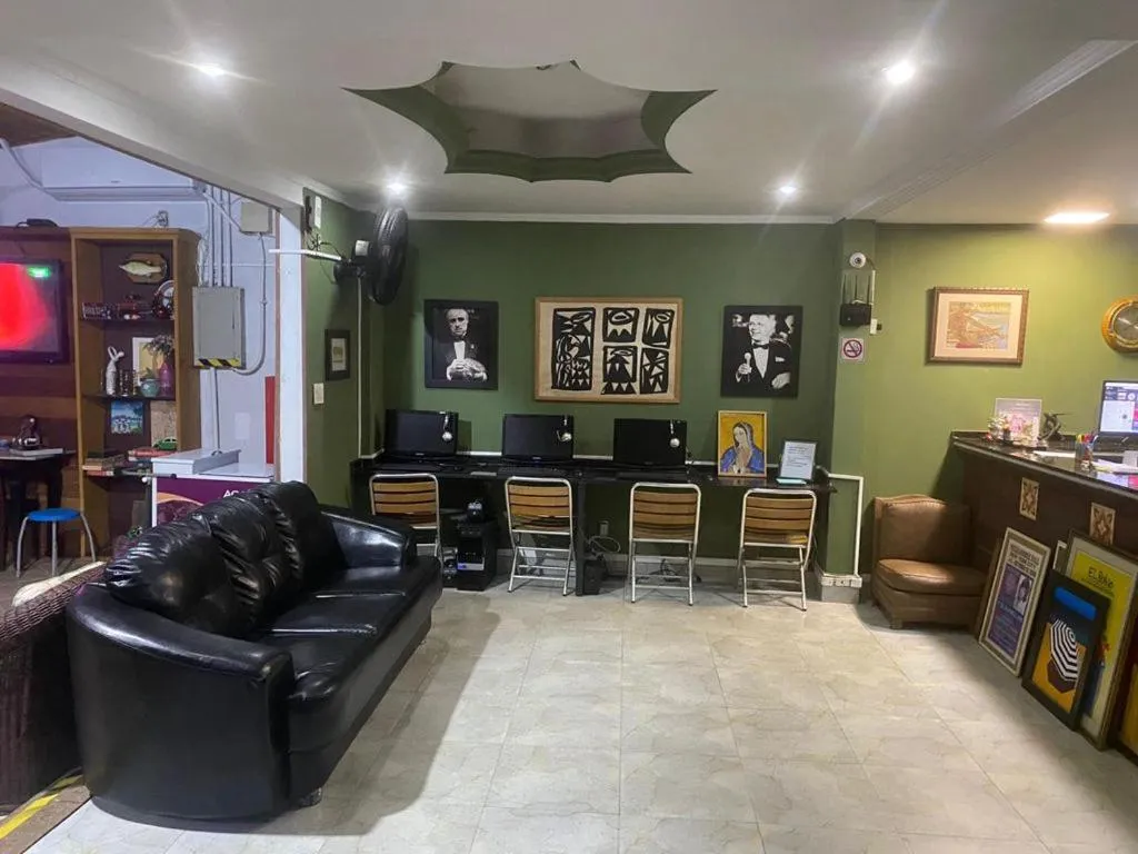 Living room in Ipanema Club Hostel