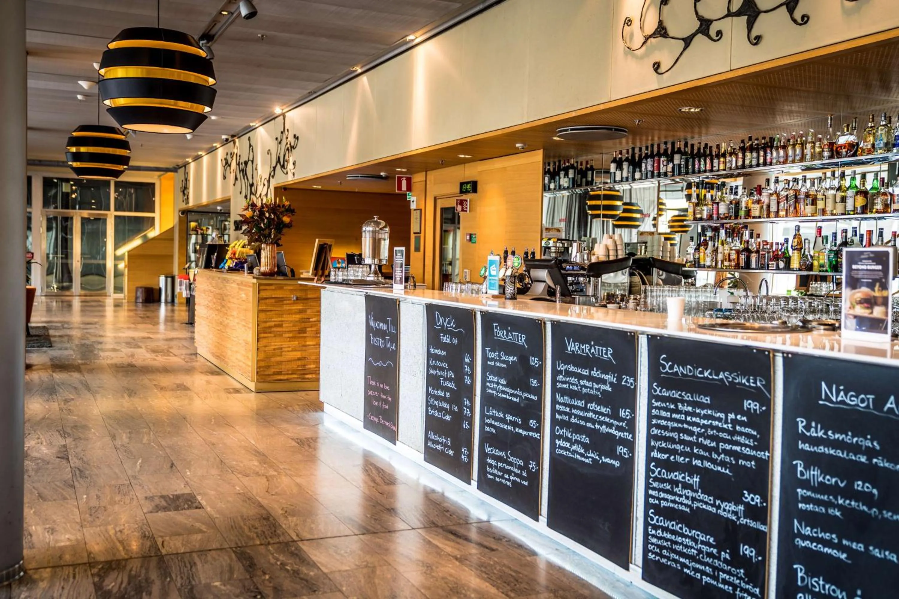 Lobby or reception in Scandic Talk