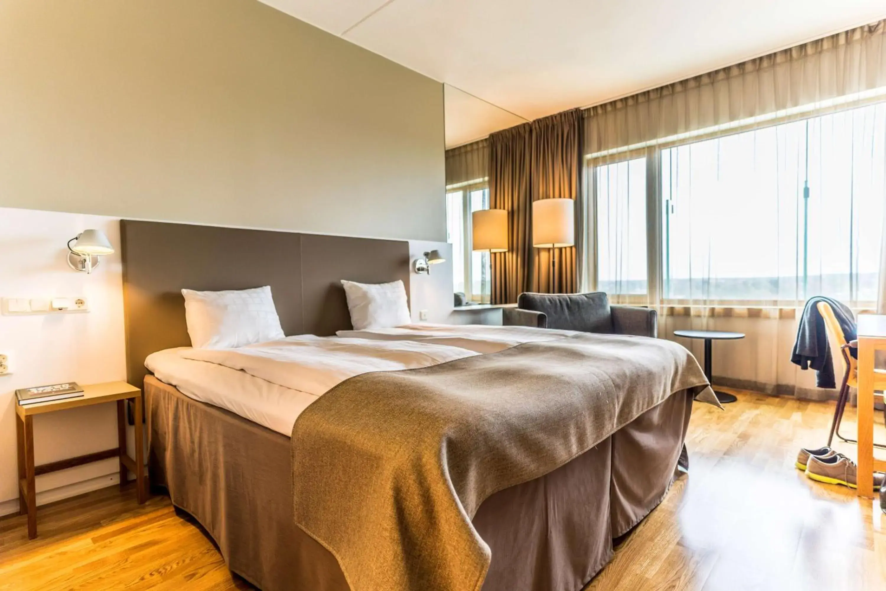 Superior King Room in Scandic Talk Superior King Room in Scandic Talk