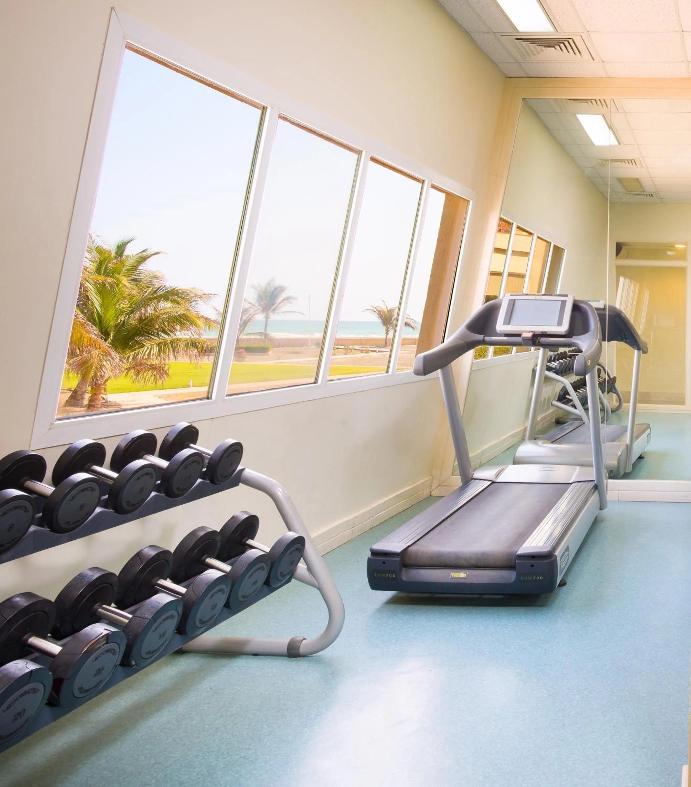 Children play ground in Masira Island Resort