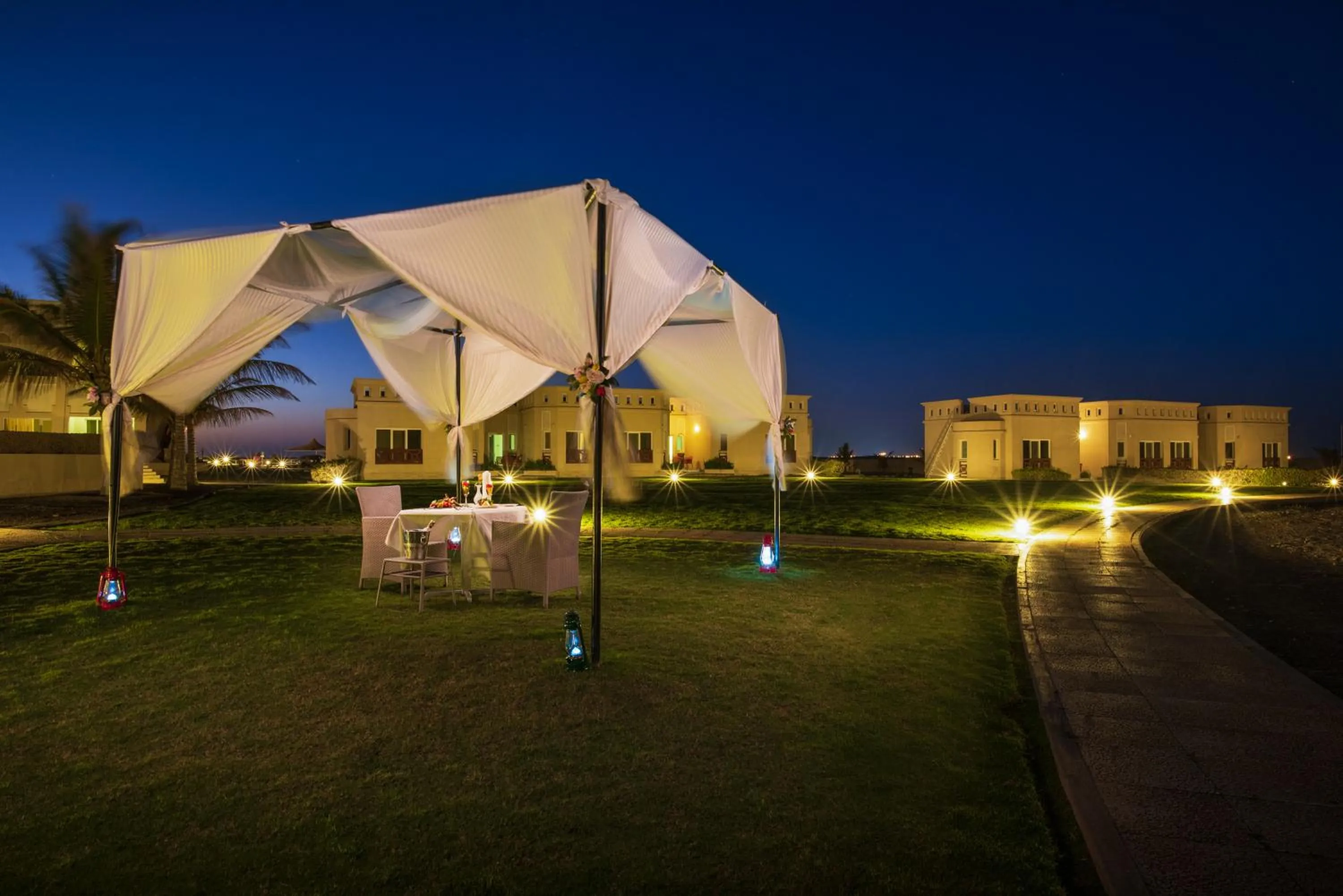 Property building in Masira Island Resort