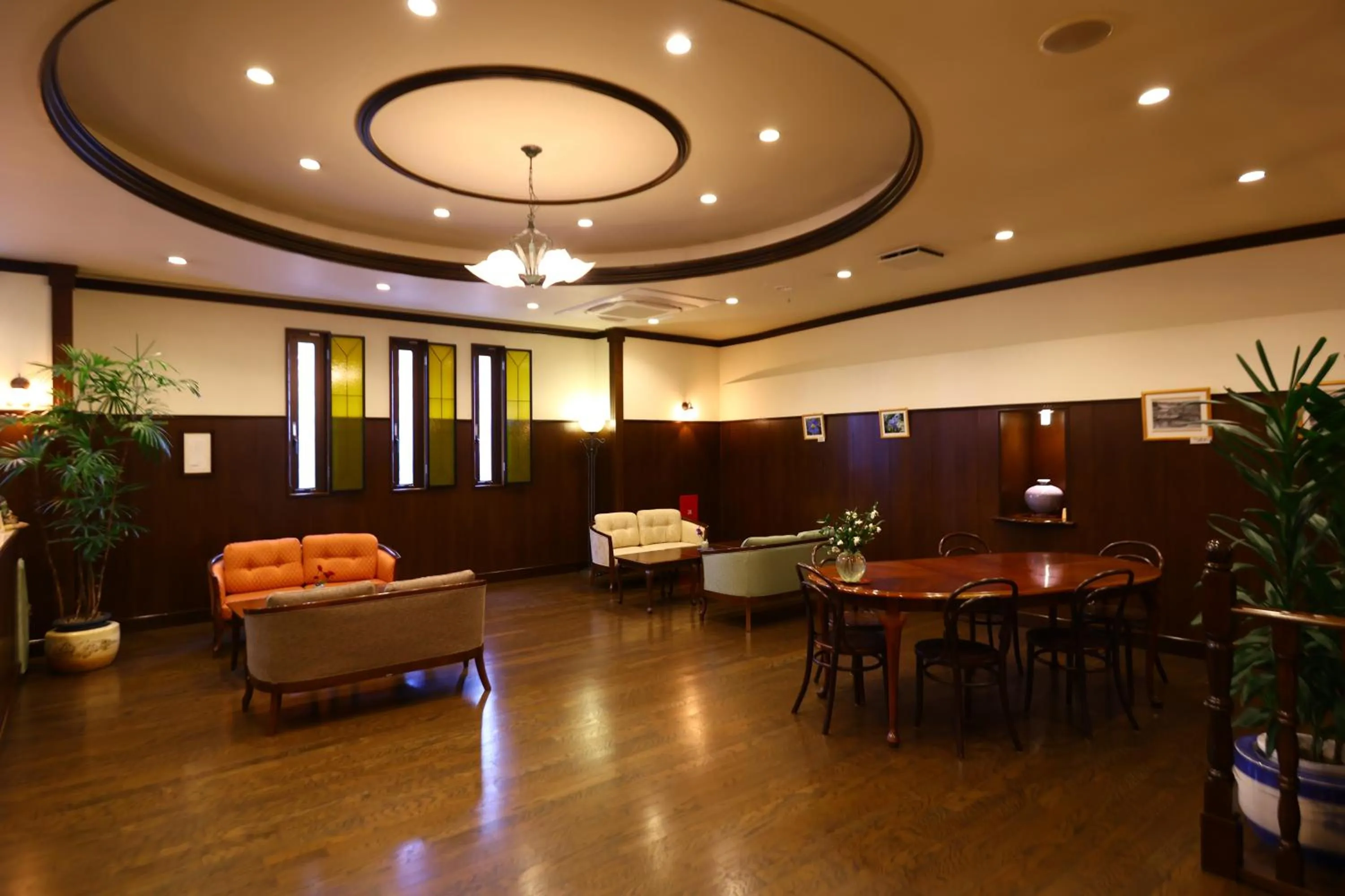 Lobby or reception in Hotel Yamabuki