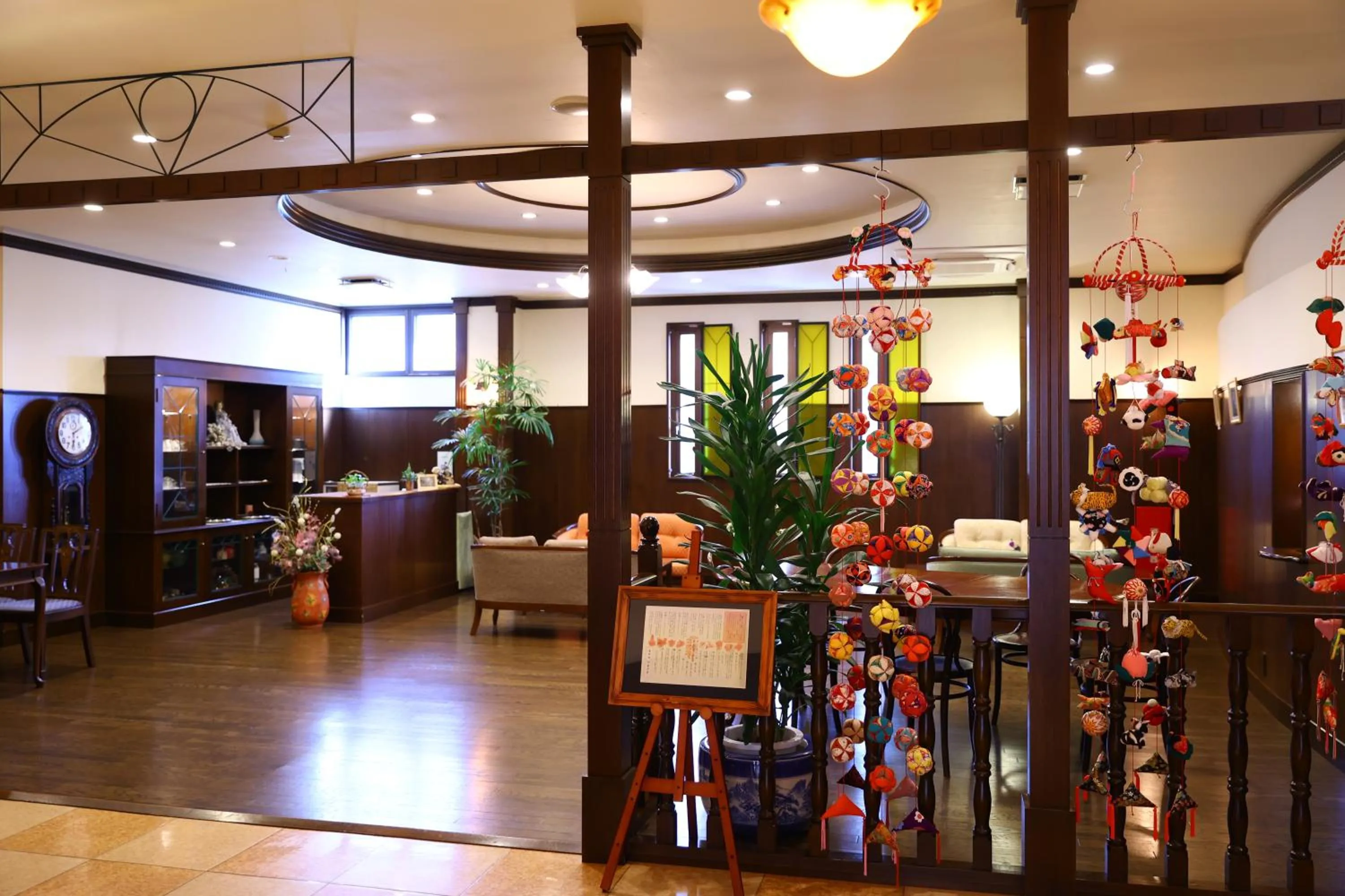 Lobby or reception in Hotel Yamabuki