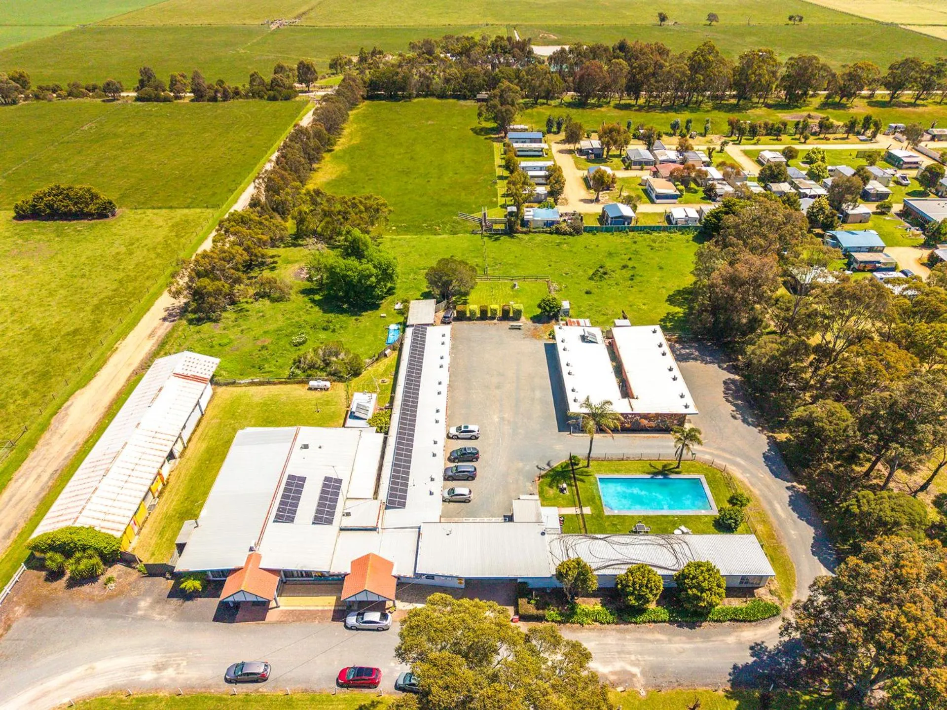 Bird's eye view in Ship Inn Motel Yarram