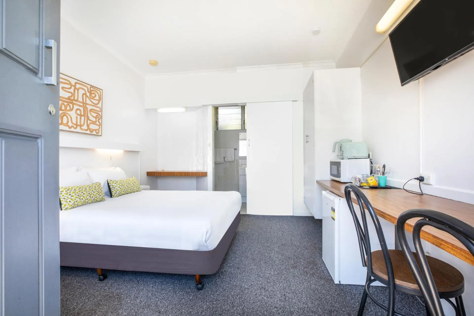 TV and multimedia, Bed in Ship Inn Motel Yarram