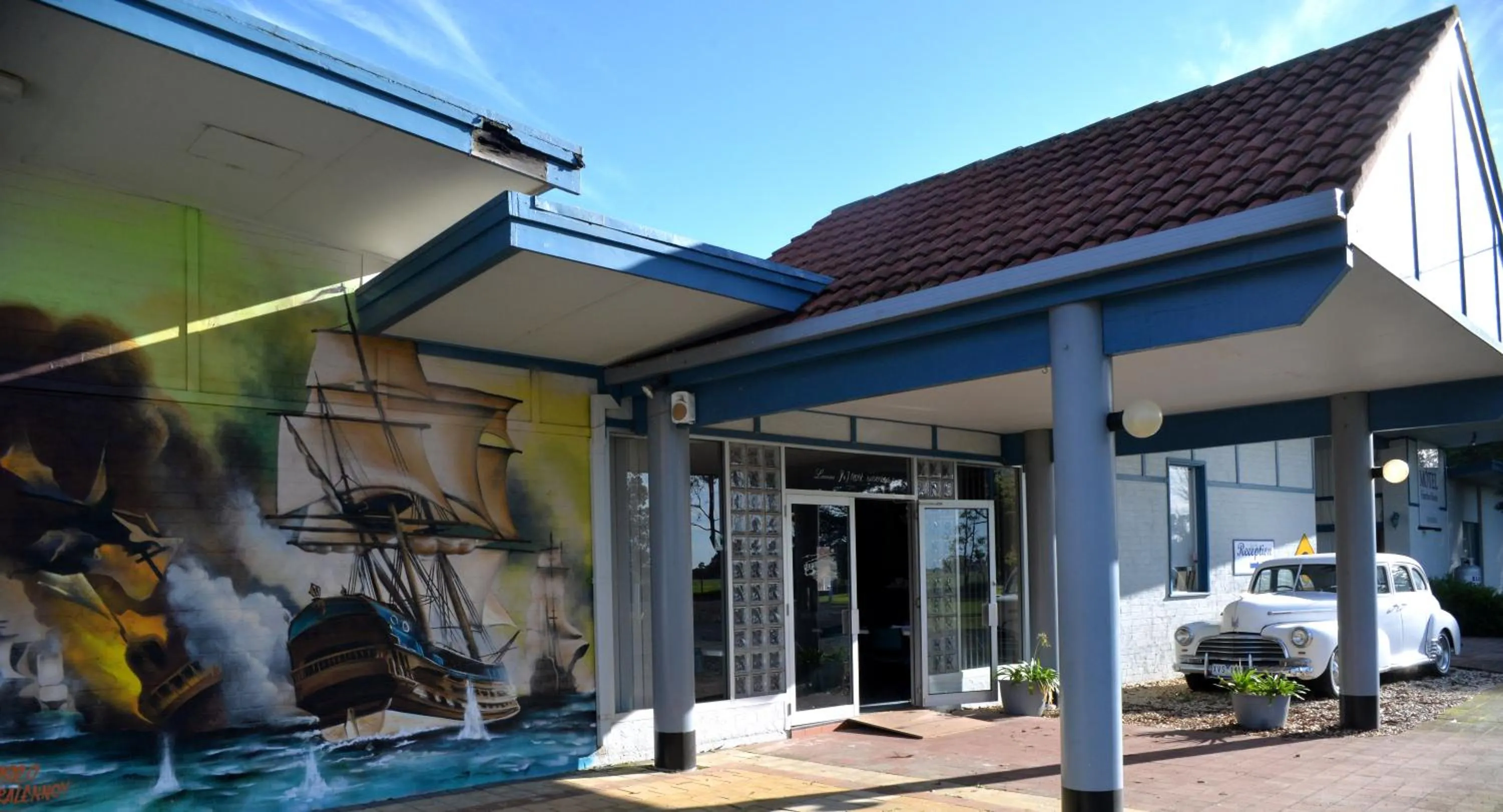 Property building in Ship Inn Motel Yarram