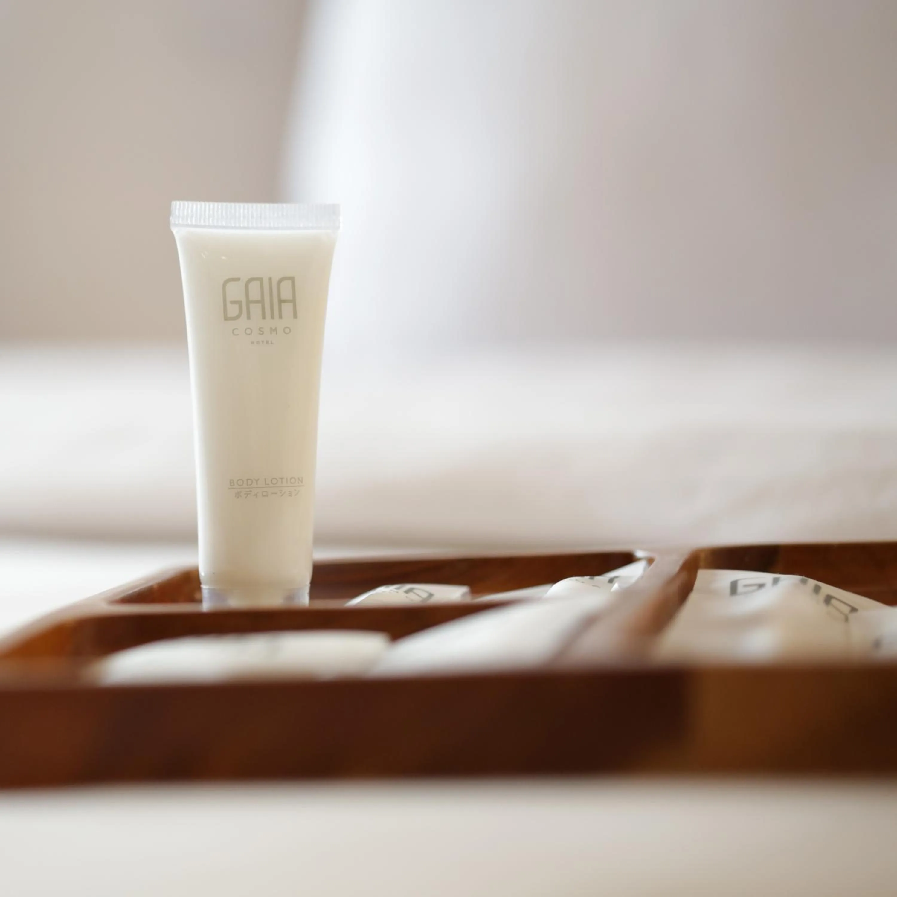 Bed in GAIA Cosmo Hotel