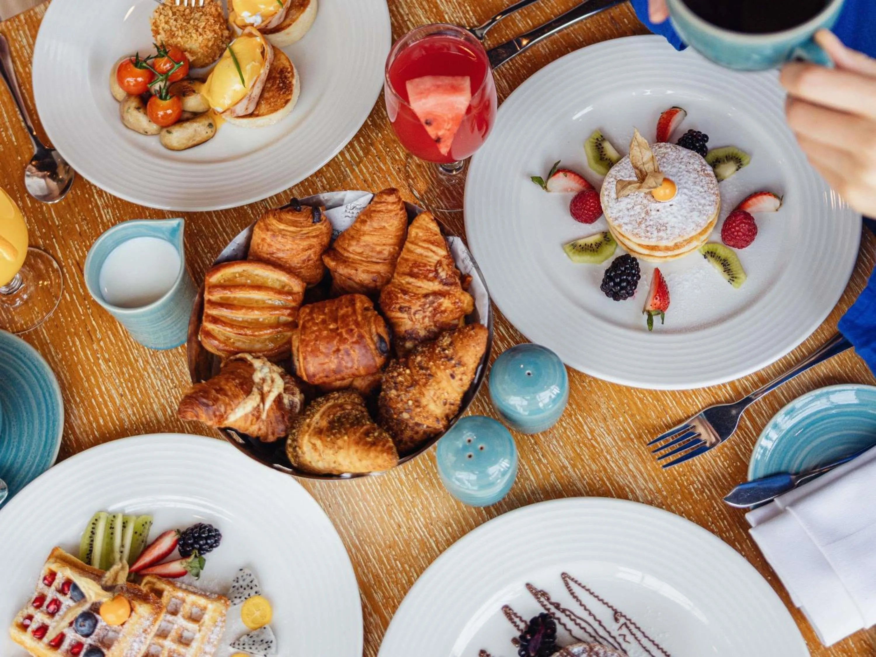 Breakfast in Fairmont Bab Al Bahr