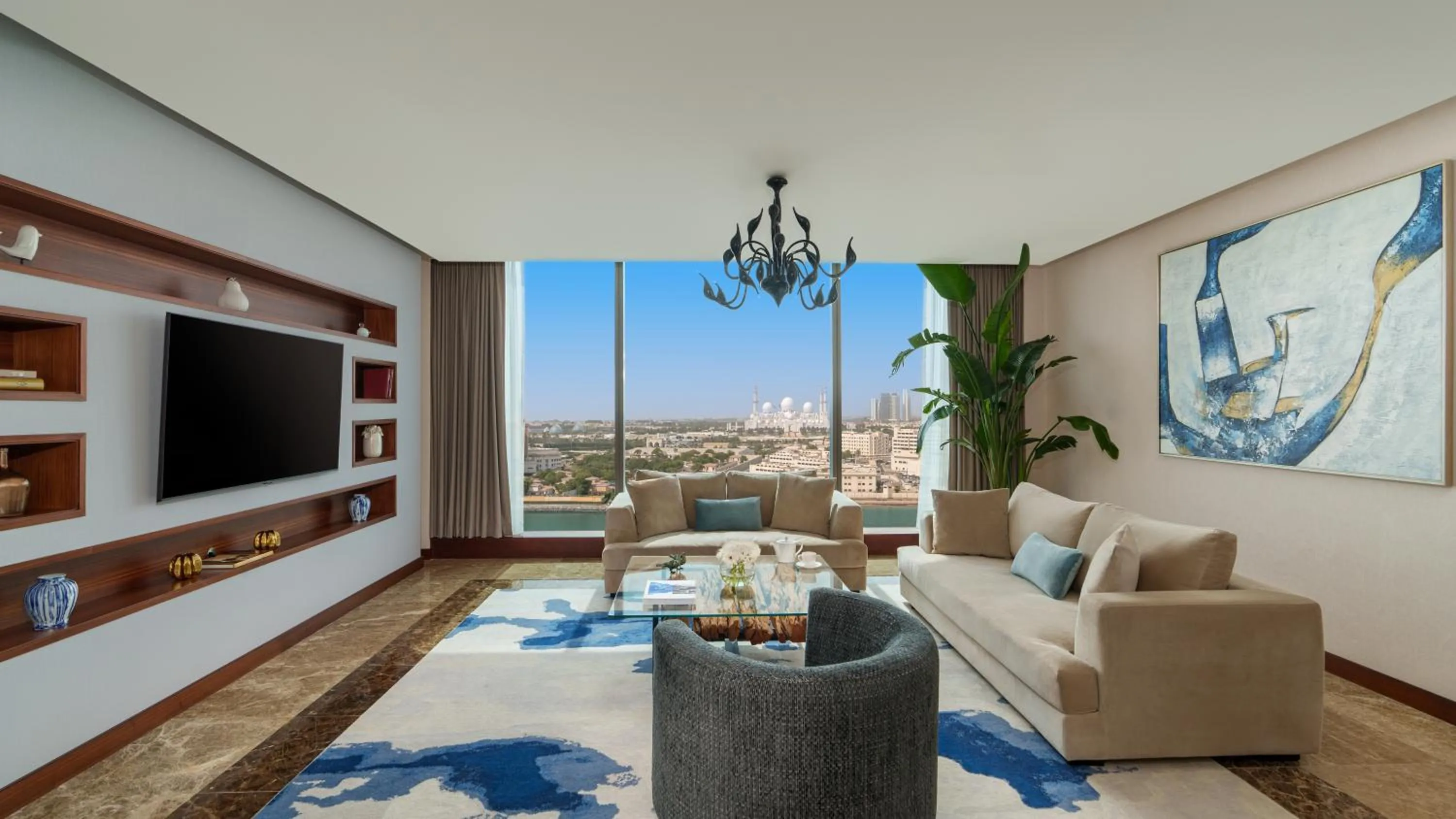 Living room in Fairmont Bab Al Bahr