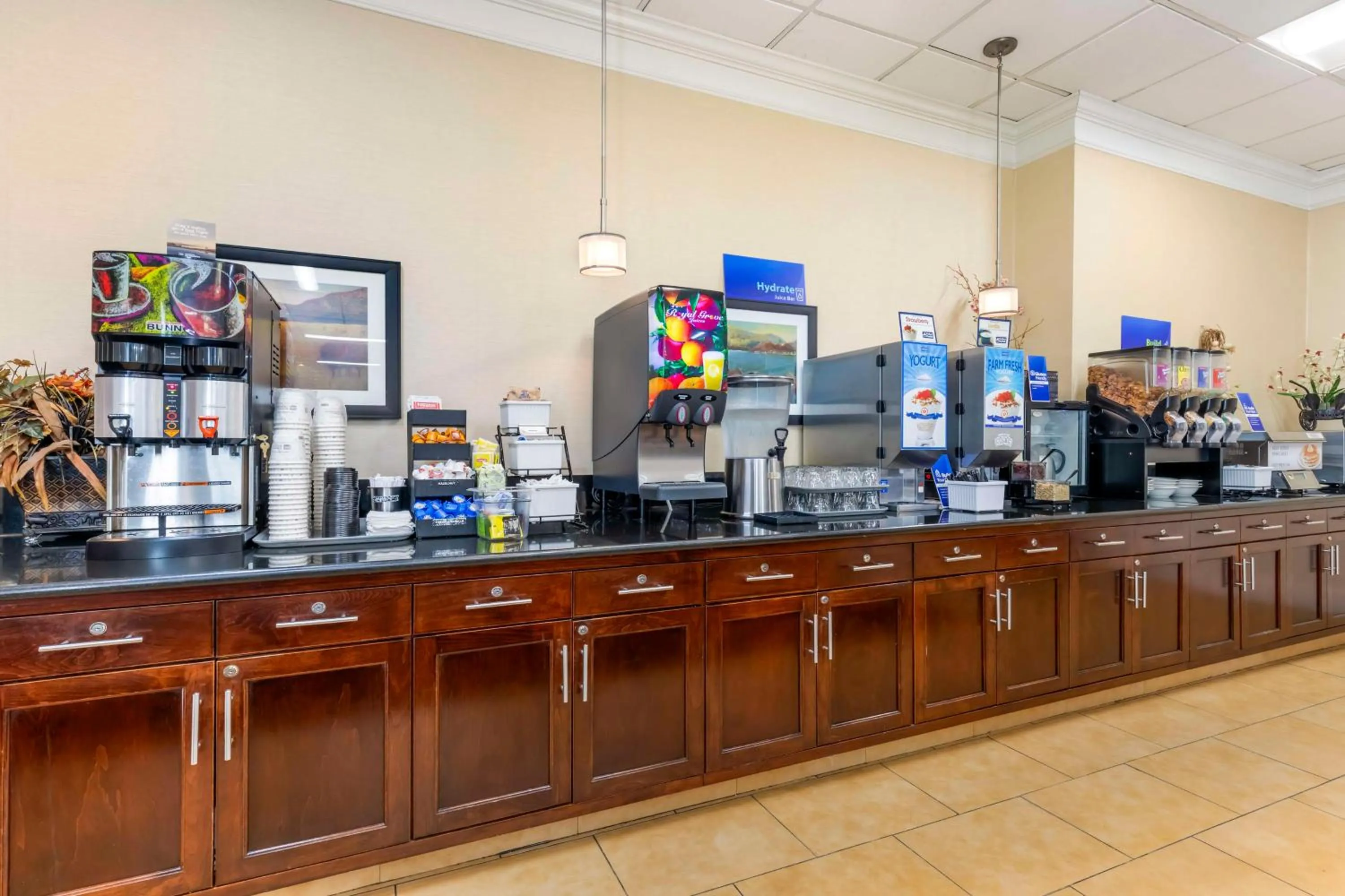 Breakfast in Best Western Capital Beltway Washington DC