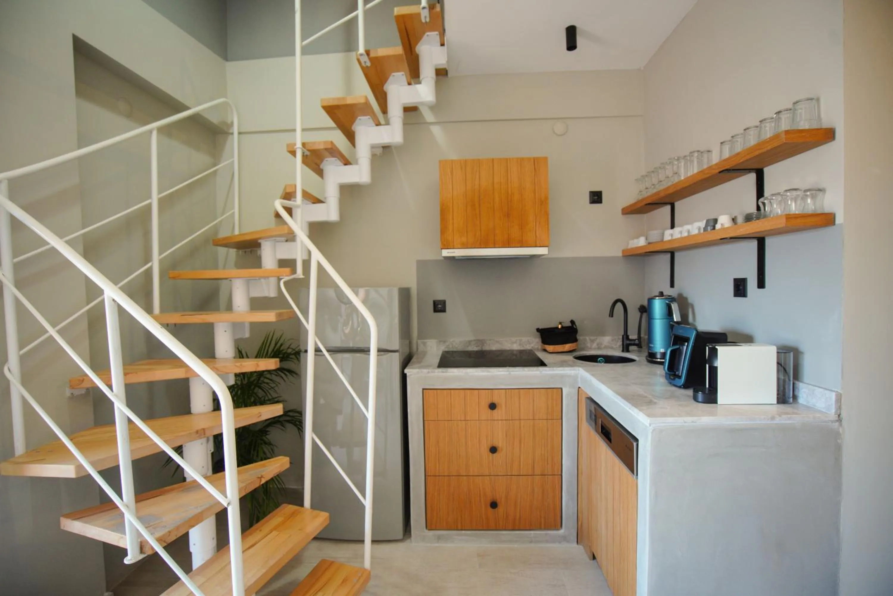 kitchen in Alp Suites Mandalin