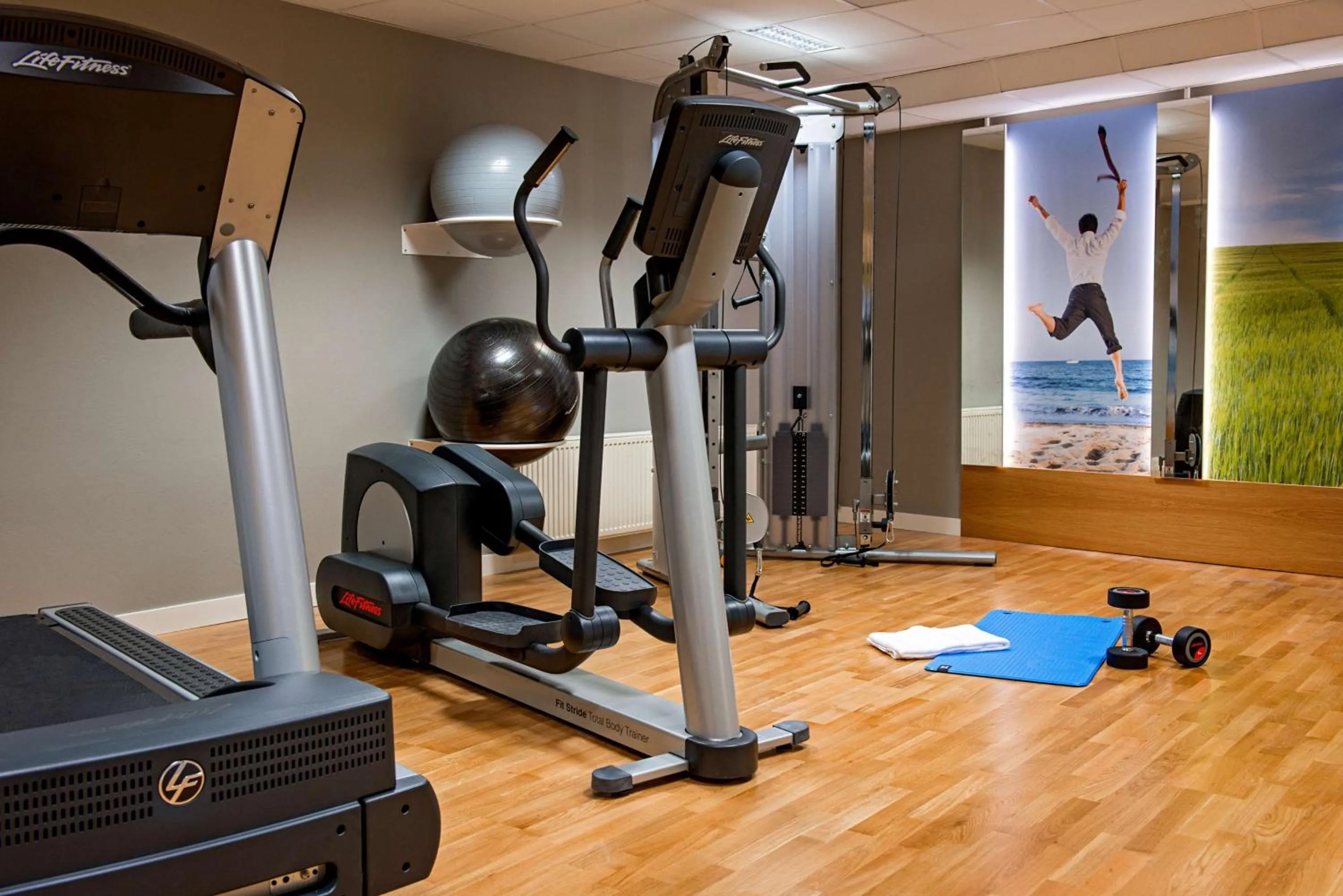 Fitness centre/facilities in Scandic Stortorget