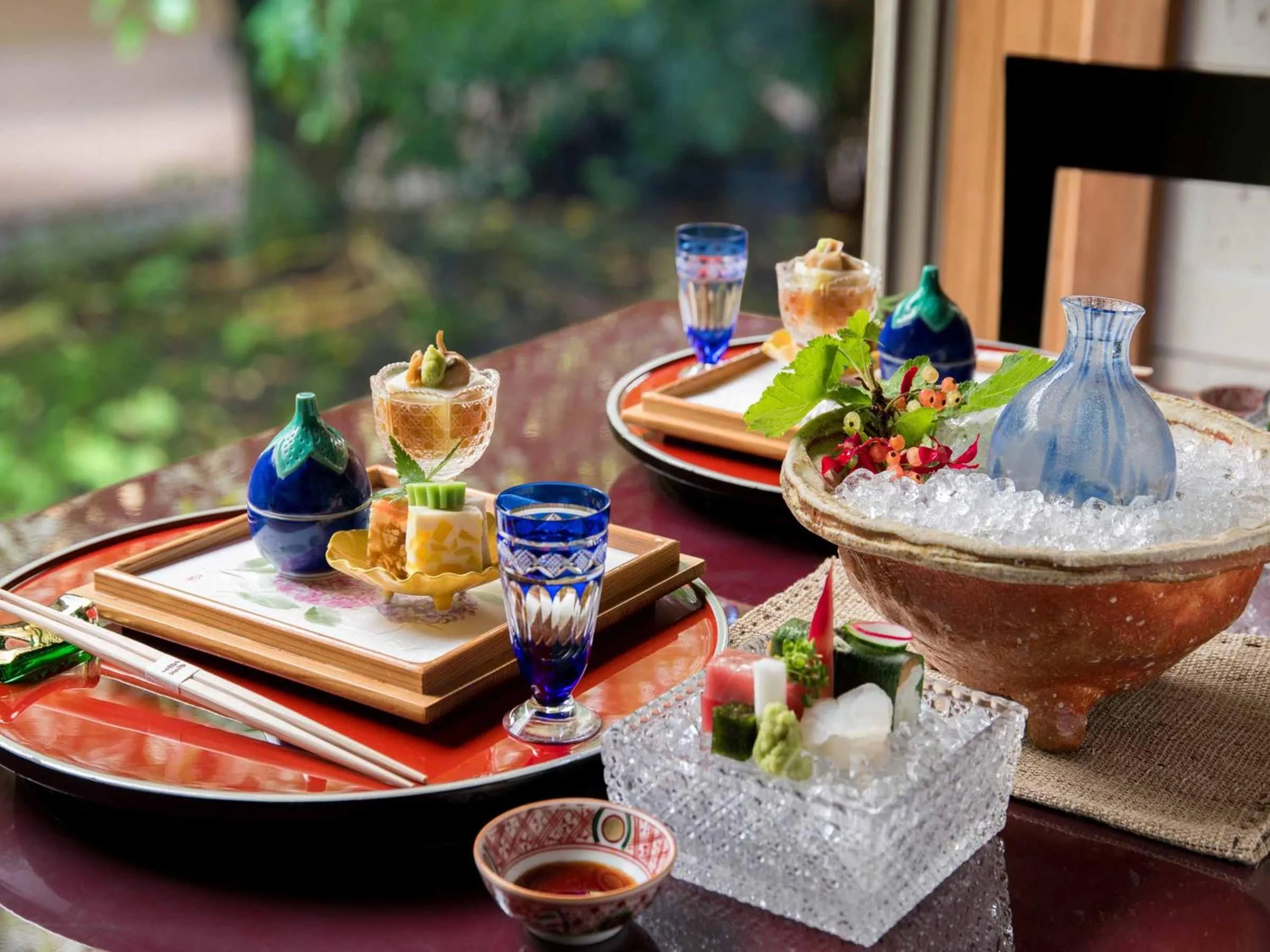 Food close-up in Forest Inn Showakan (Okura Hotels & Resorts)