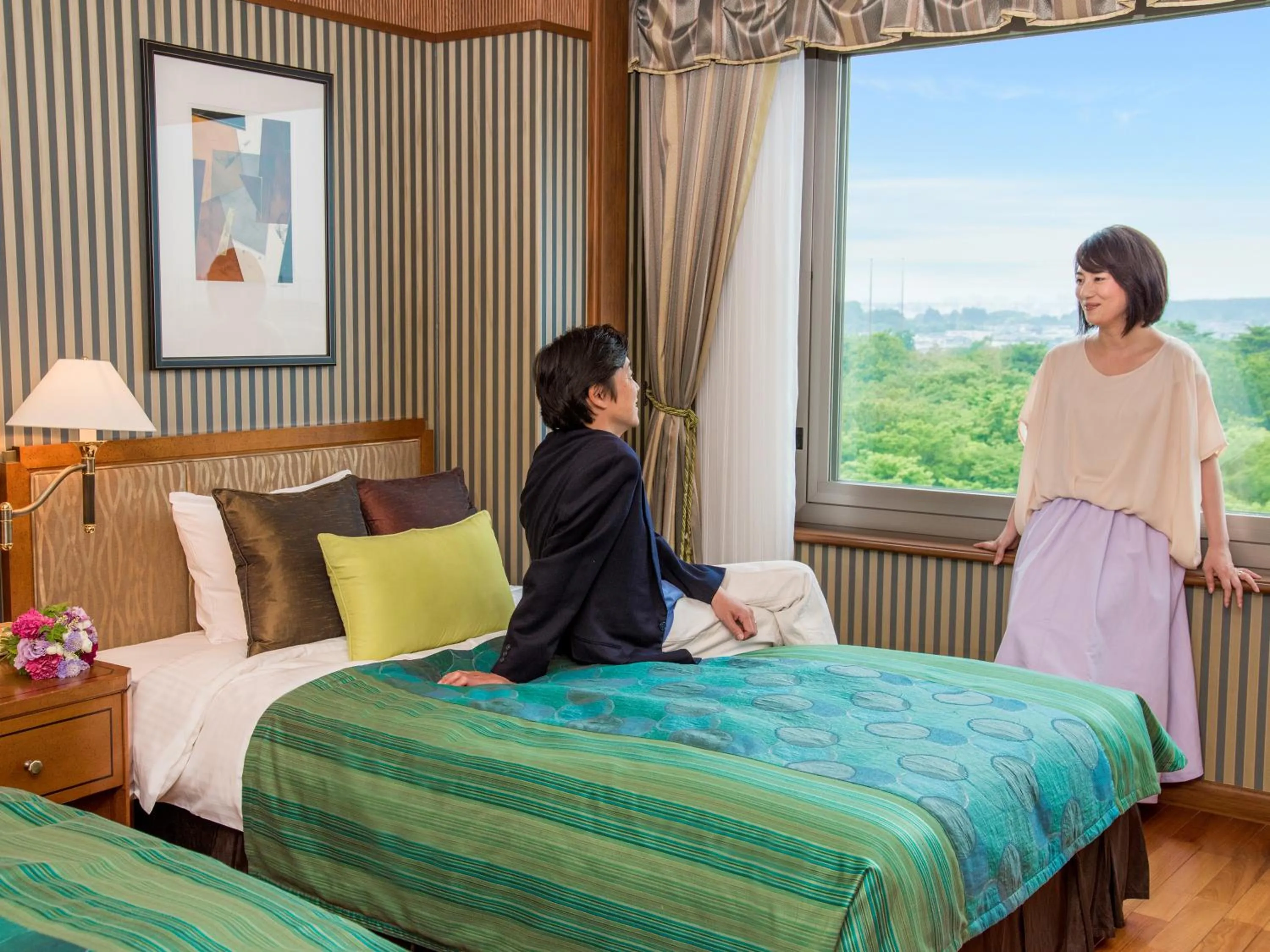 People in Forest Inn Showakan (Okura Hotels & Resorts)