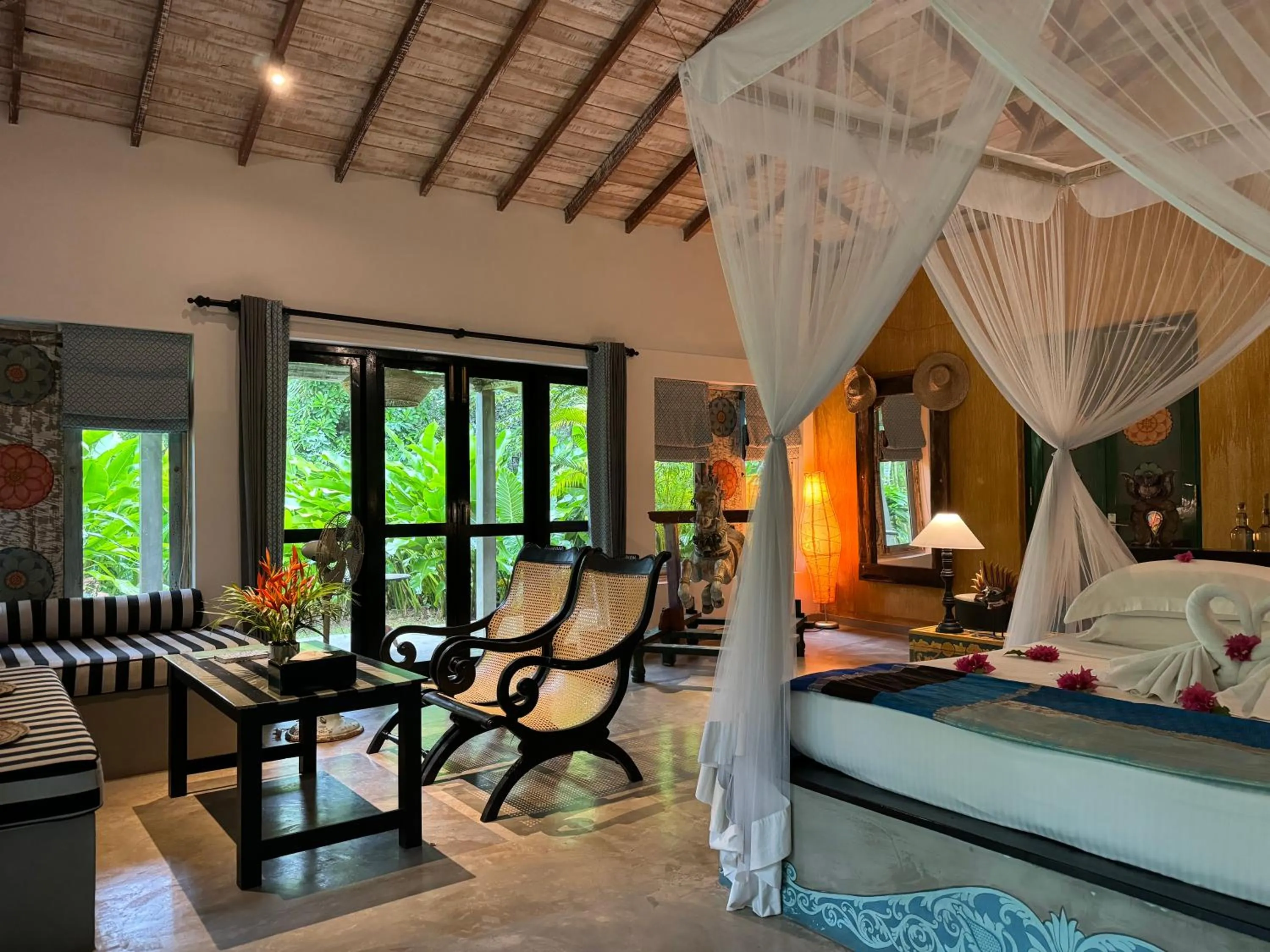 Bedroom, Bed in Ginganga Lodge