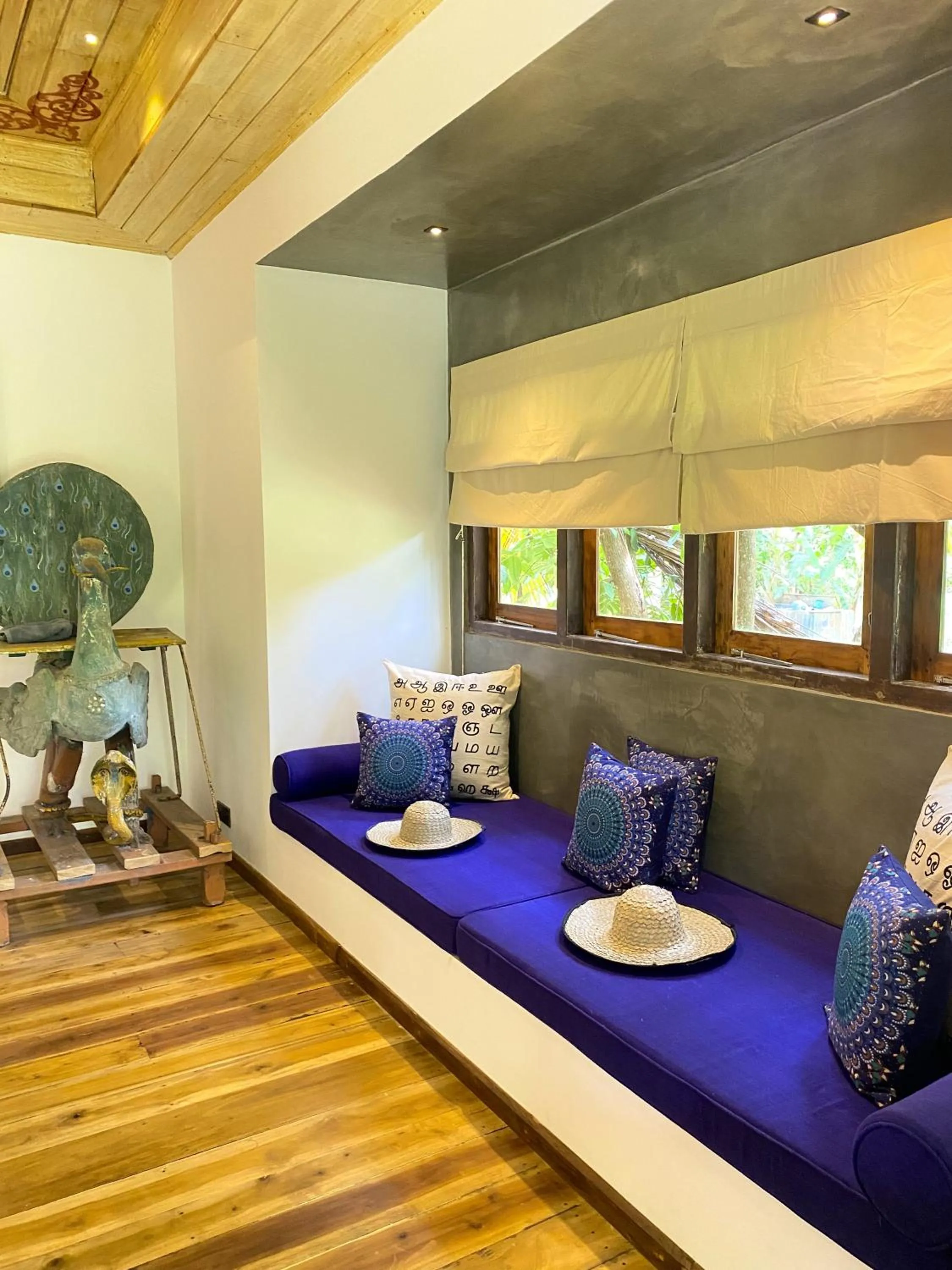 Seating area in Ginganga Lodge