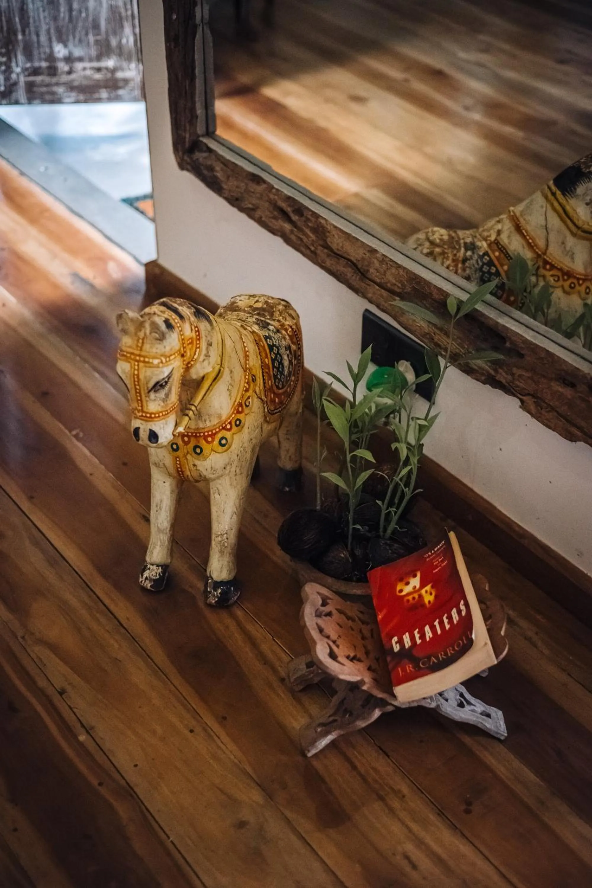 Decorative detail in Ginganga Lodge