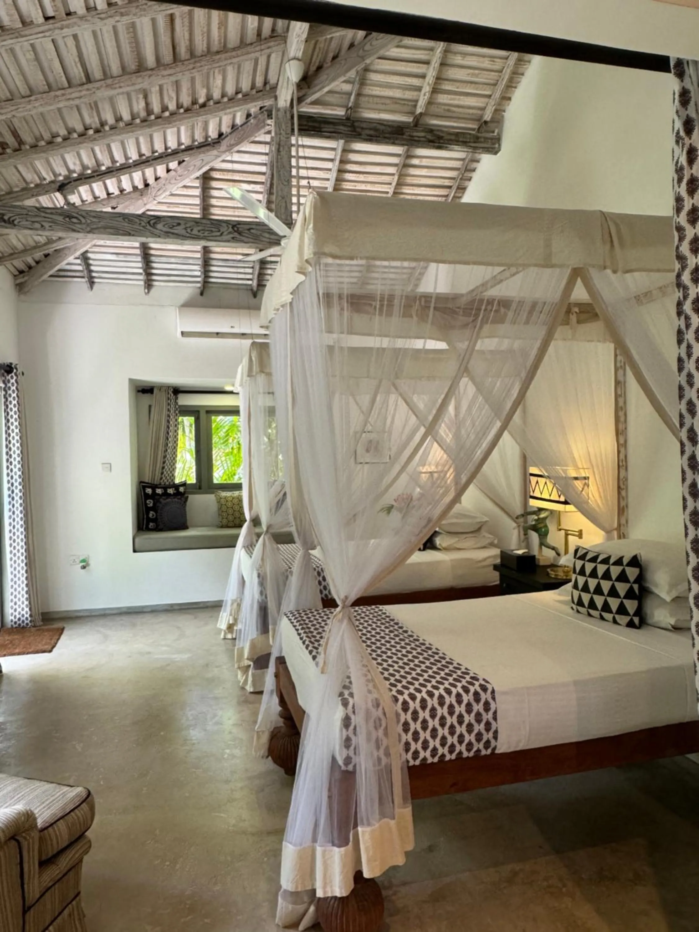 Bed in Ginganga Lodge