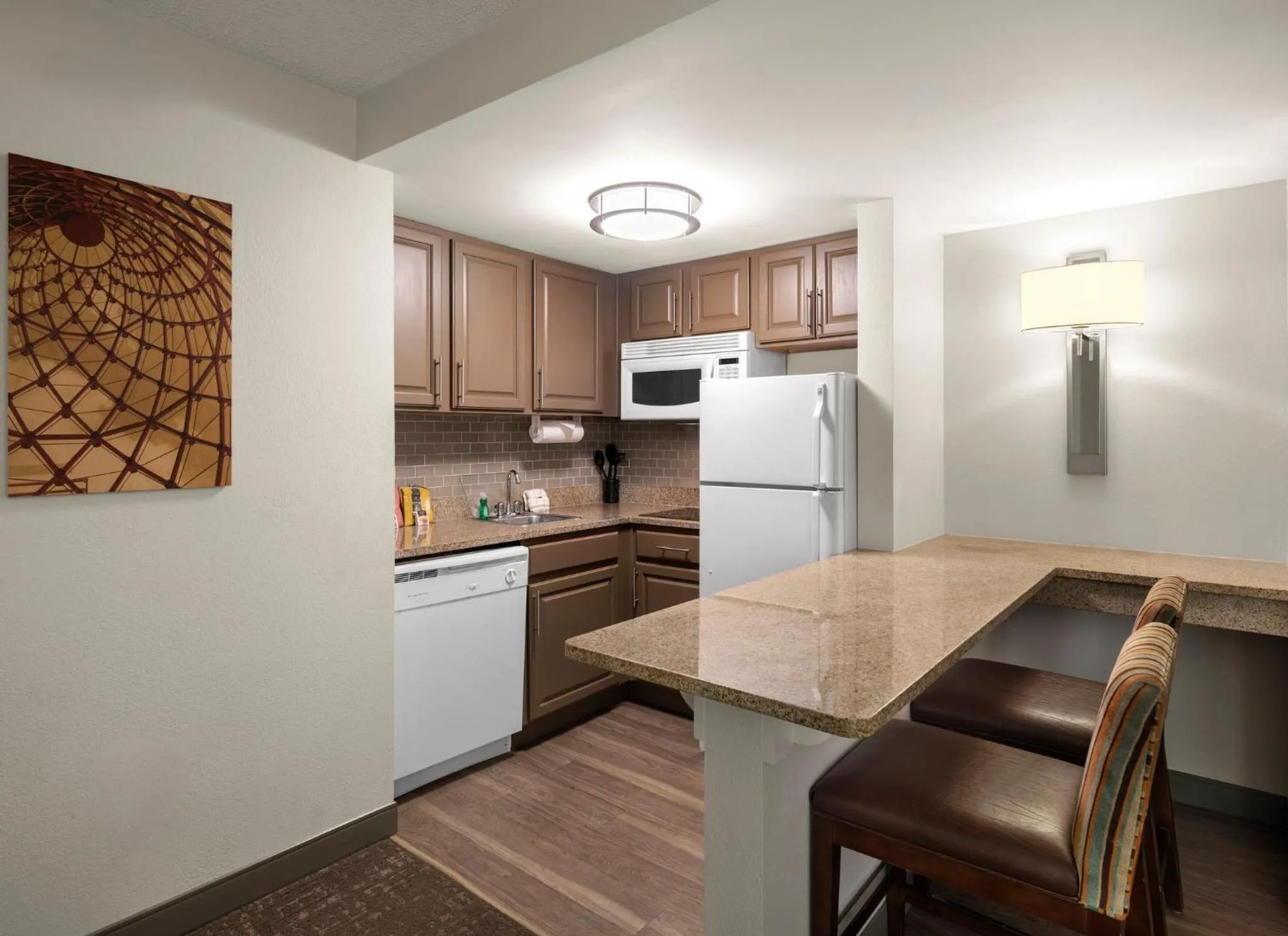 Photo of the whole room in Staybridge Suites Indianapolis-Airport by IHG