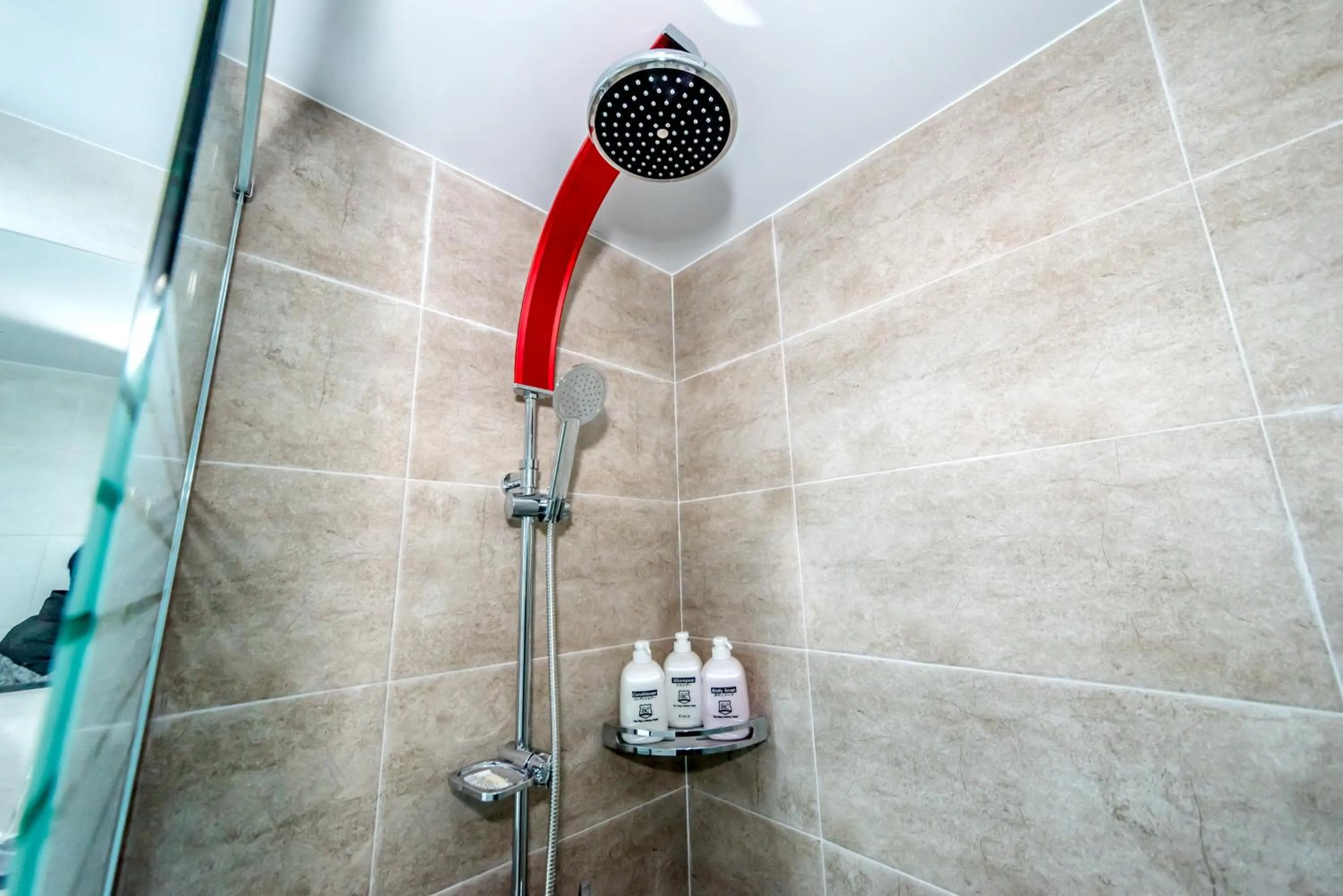 Shower in The Stay Century Hotel