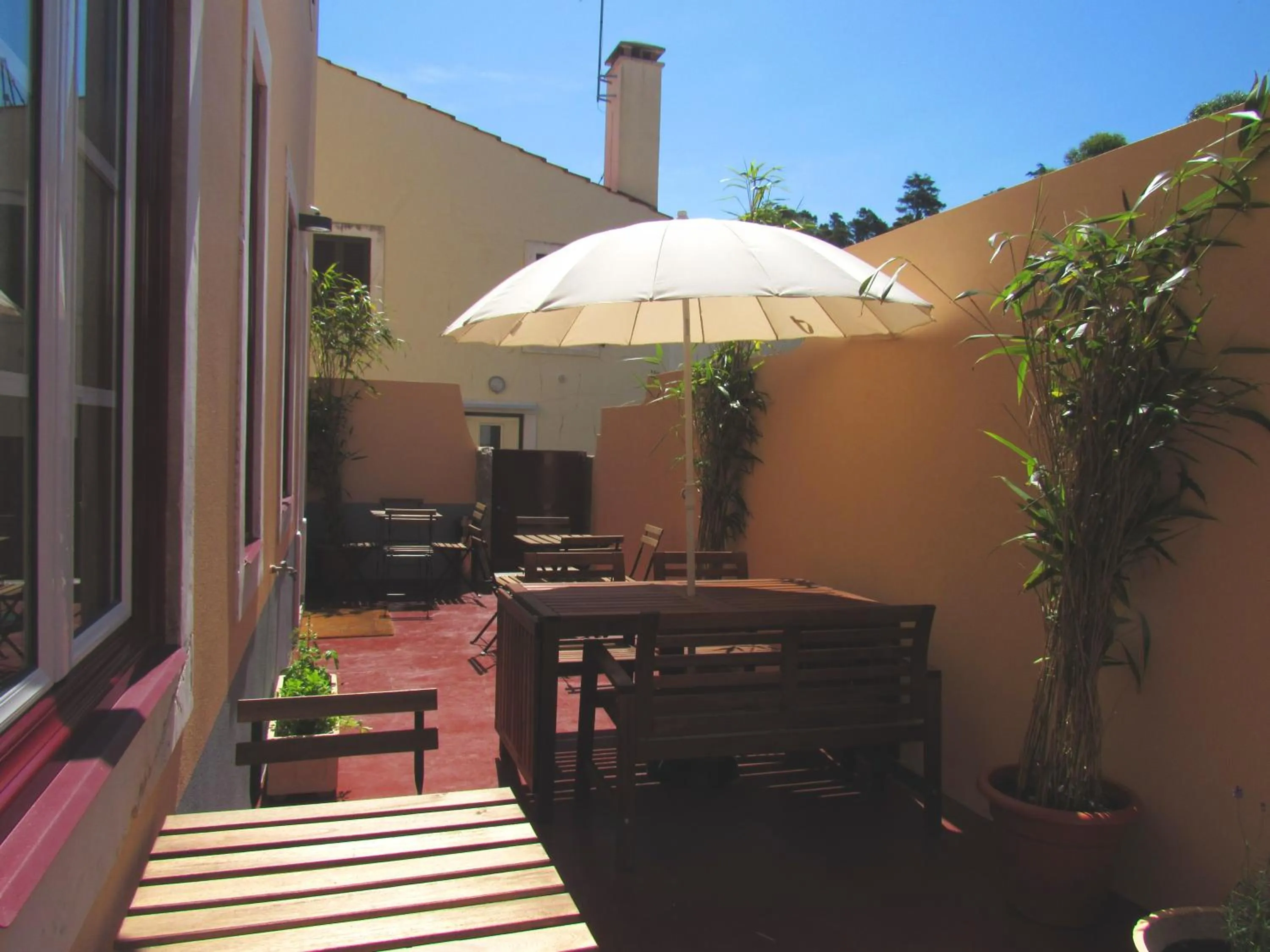 Balcony/Terrace in Most Art Boutique Hostel