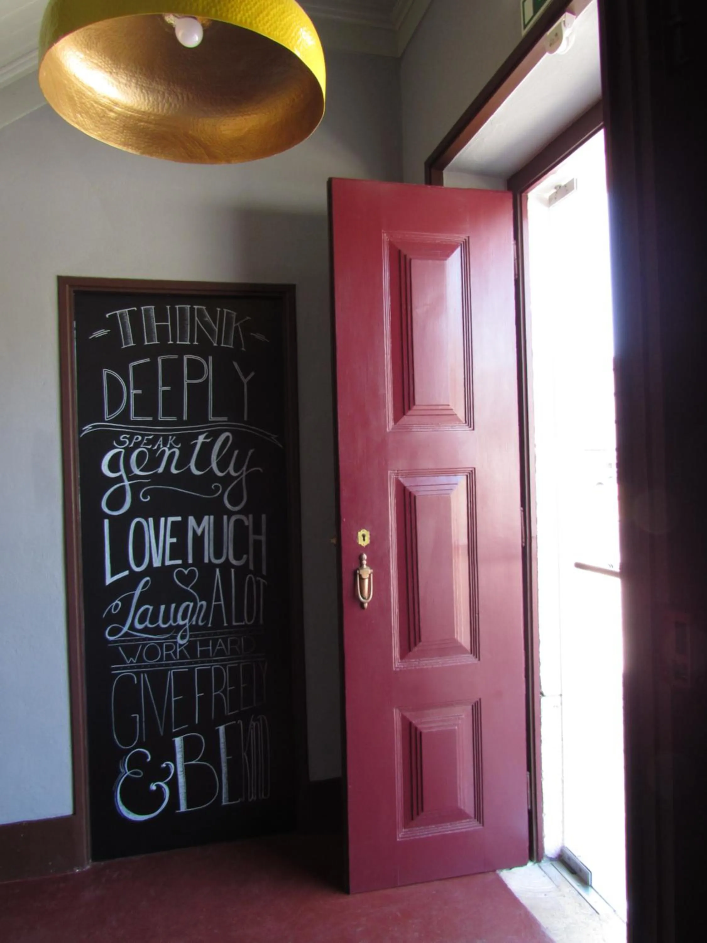 Lobby or reception in Most Art Boutique Hostel