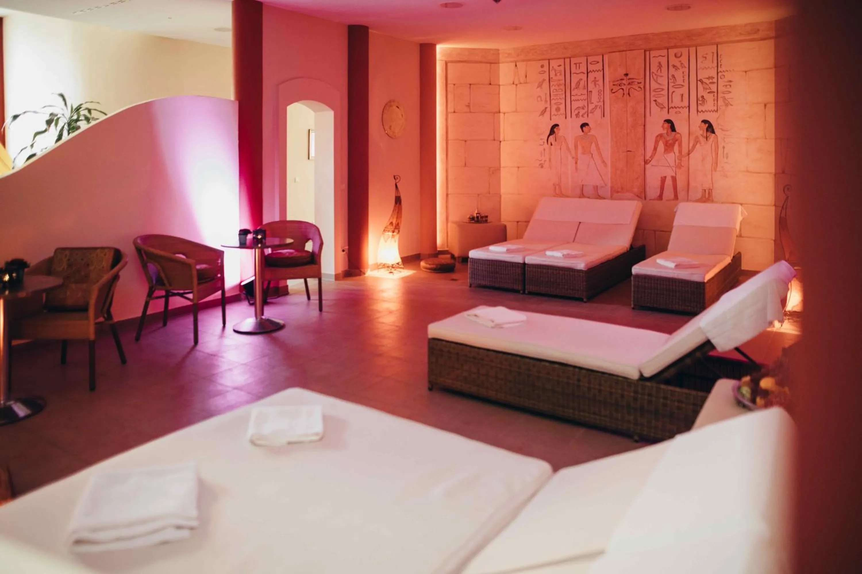 Spa and wellness centre/facilities, Bed in Kulturhotel Fürst Pückler Park