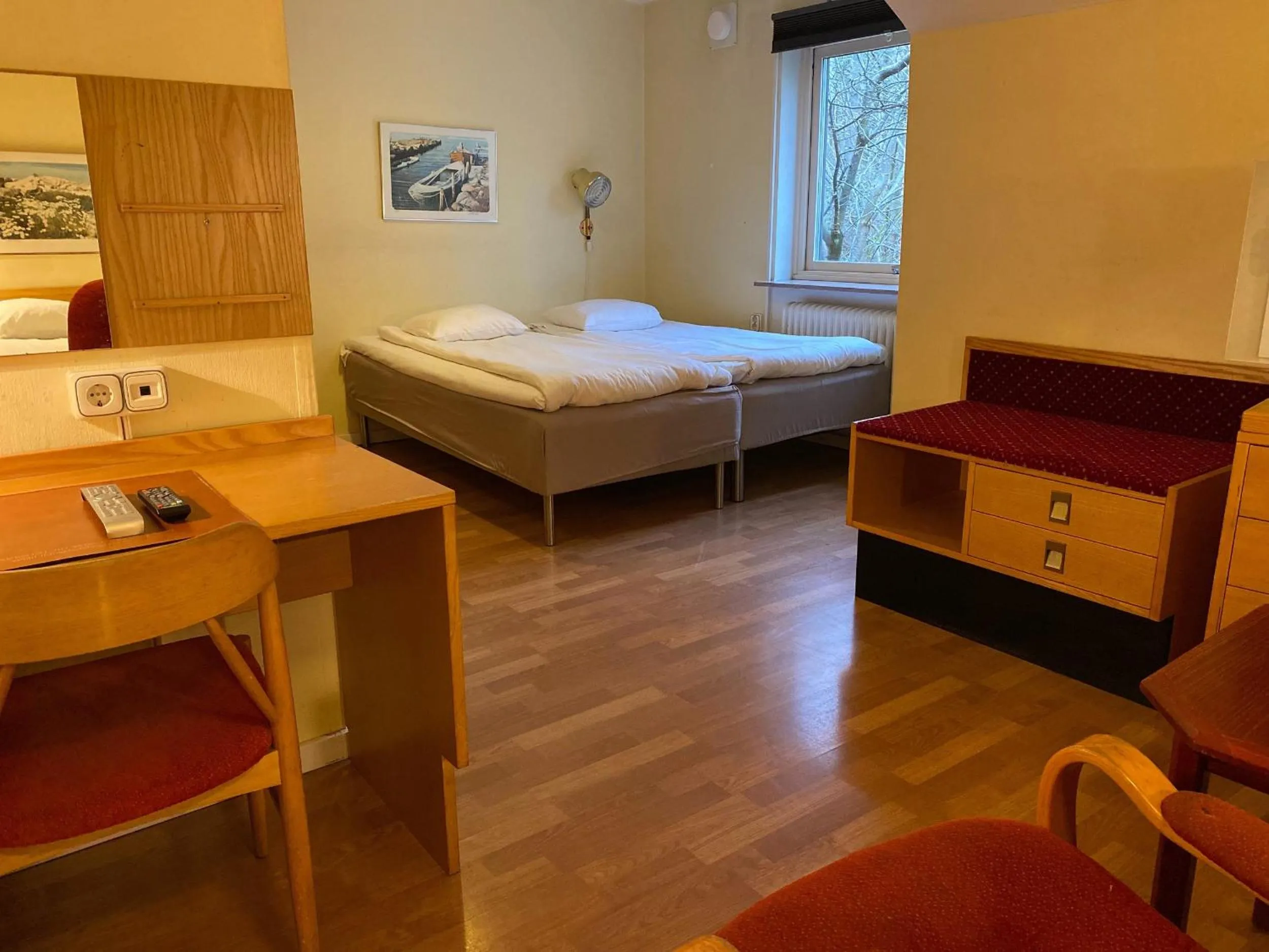 Bedroom, Bed in Hotel Örgryte