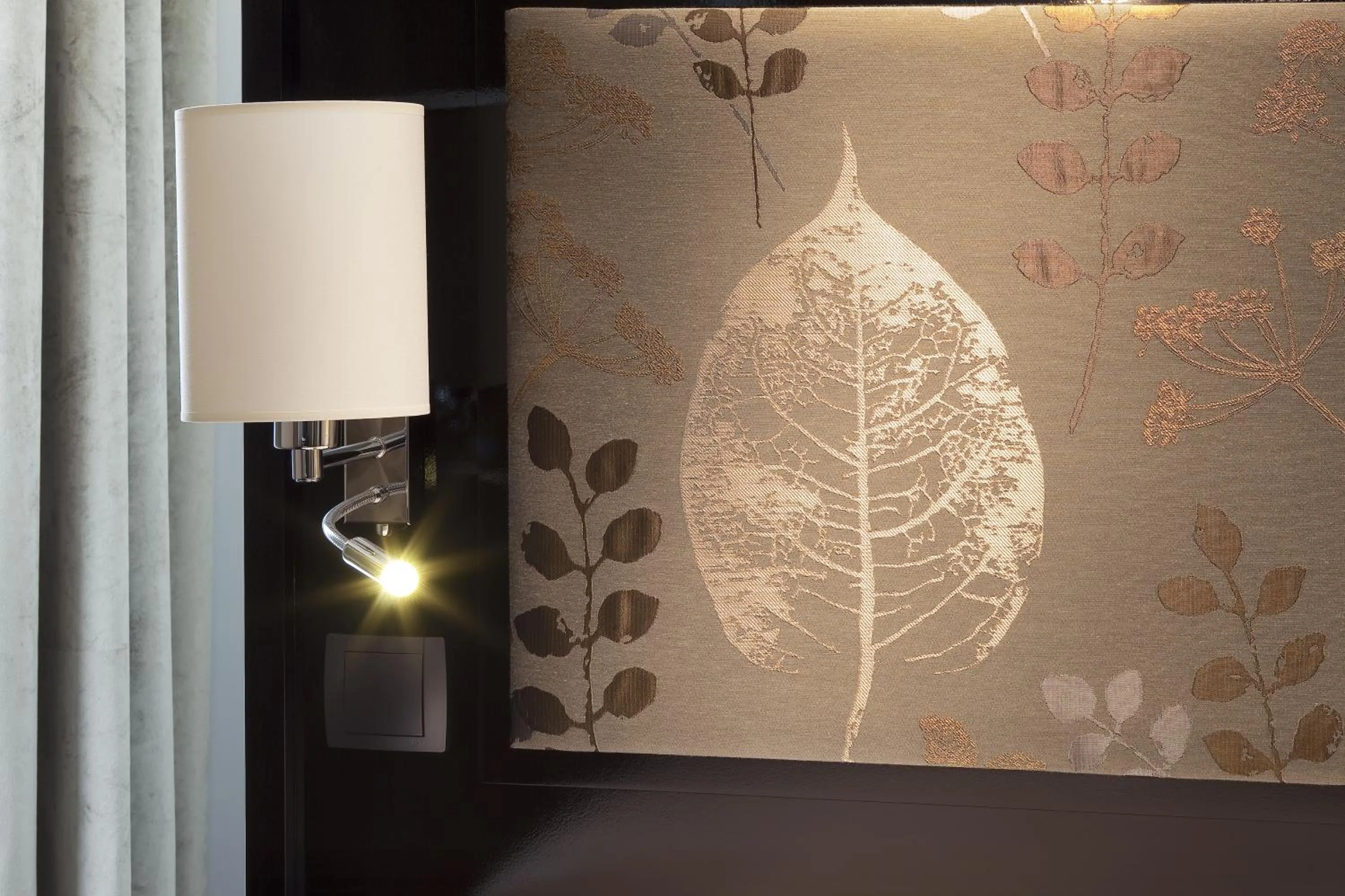 Decorative detail in Hôtel Caron le Marais