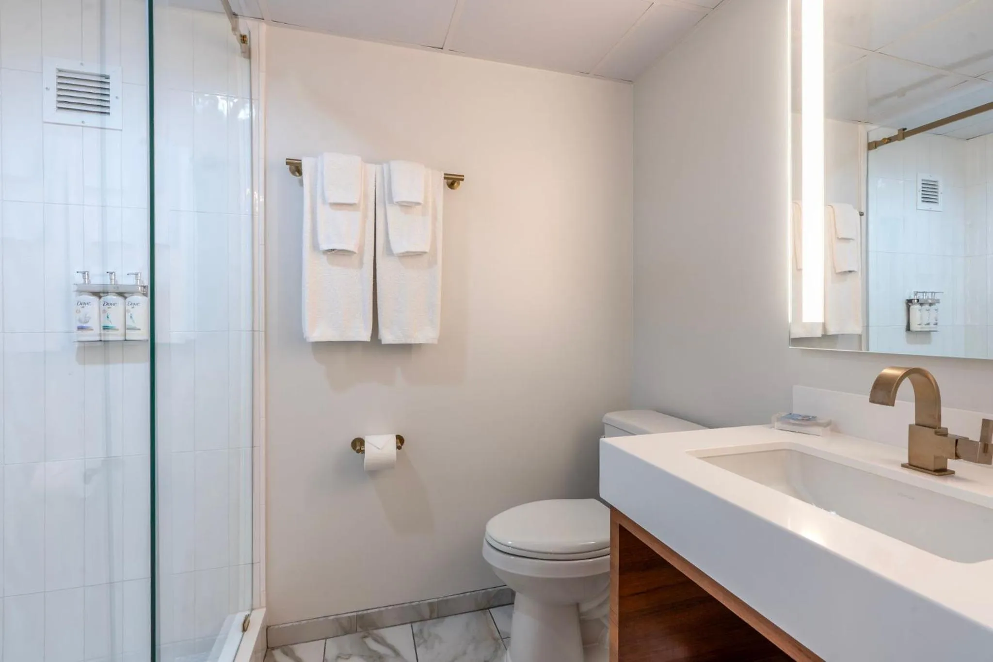 Bathroom in Holiday Inn New Orleans-Downtown Superdome by IHG