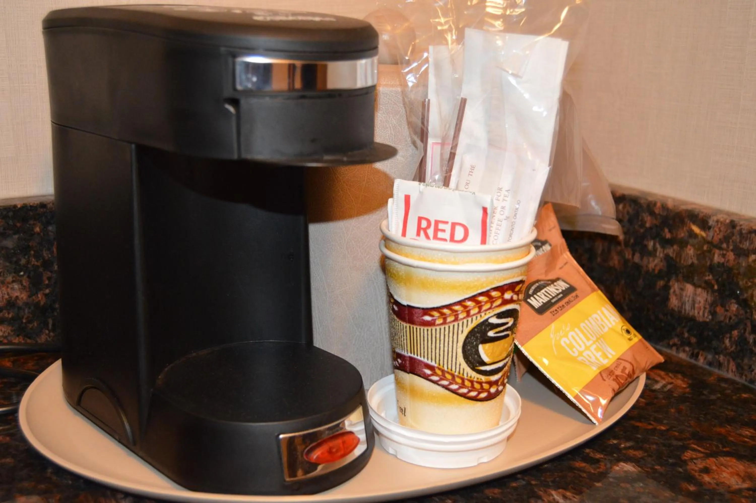 Coffee/tea facilities in Cobble Creek Lodge