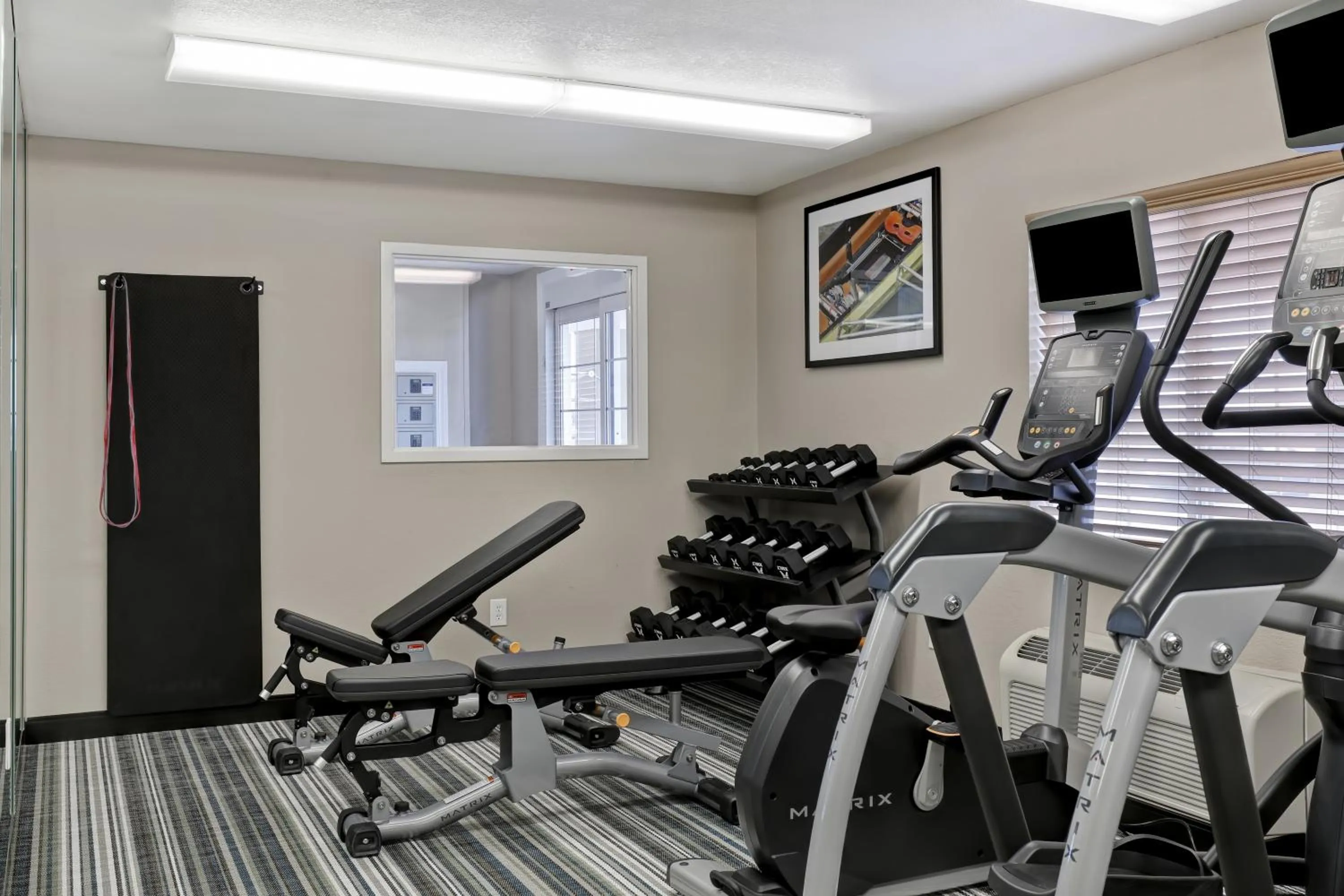 Fitness centre/facilities in Candlewood Suites Indianapolis - South by IHG
