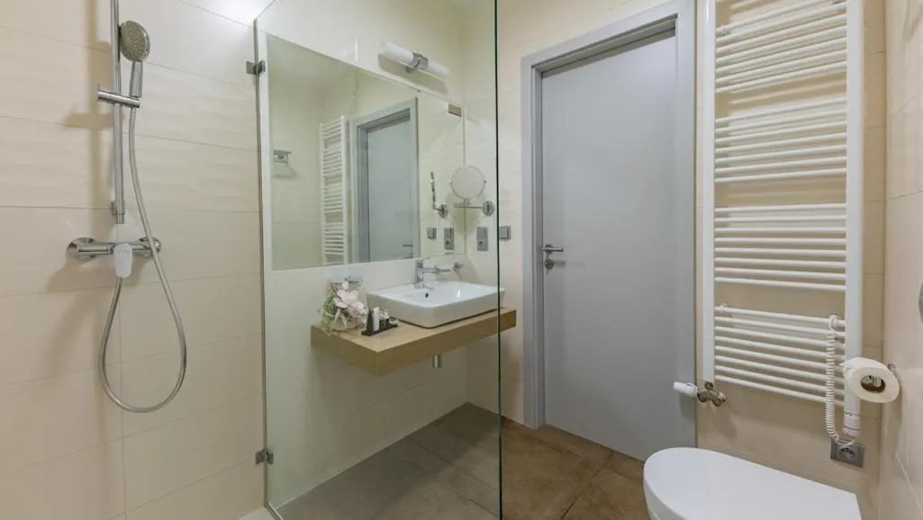 Shower in Wellness & Spa hotel Villa Regenhart