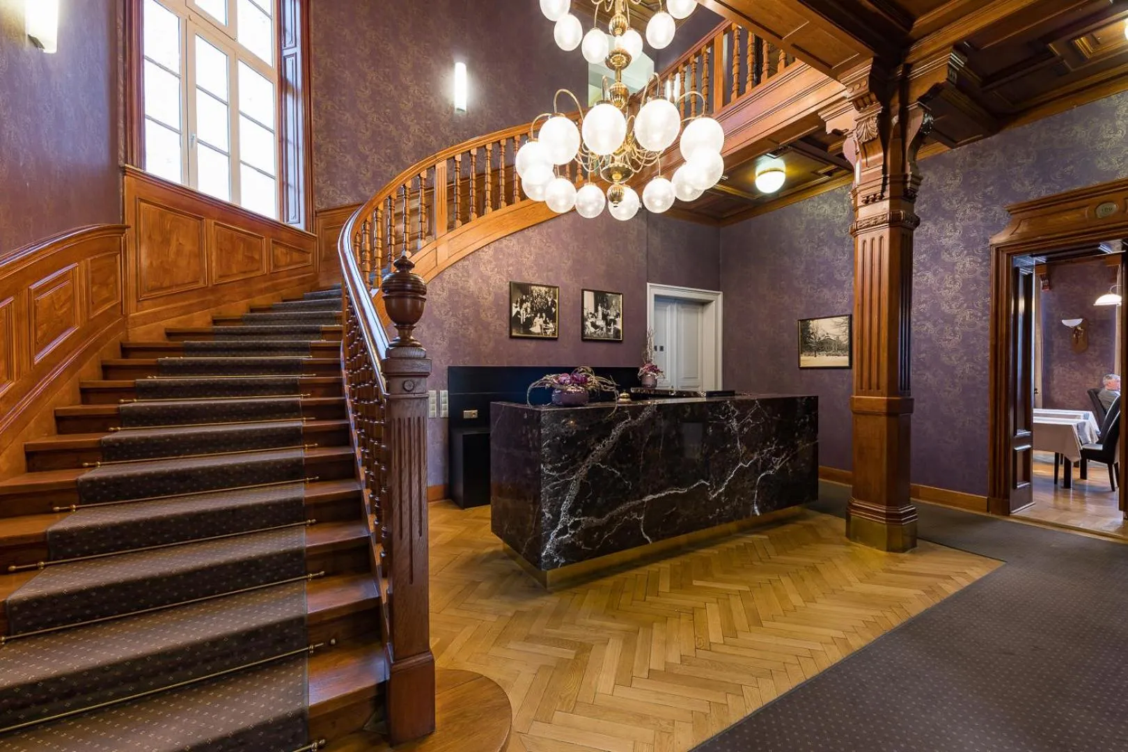 Lobby or reception in Wellness & Spa hotel Villa Regenhart