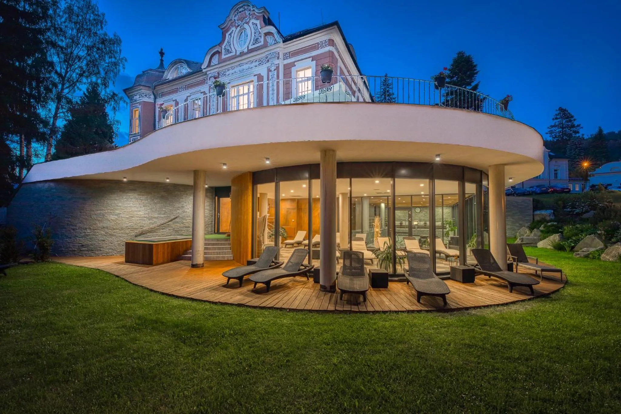 Property building in Wellness & Spa hotel Villa Regenhart