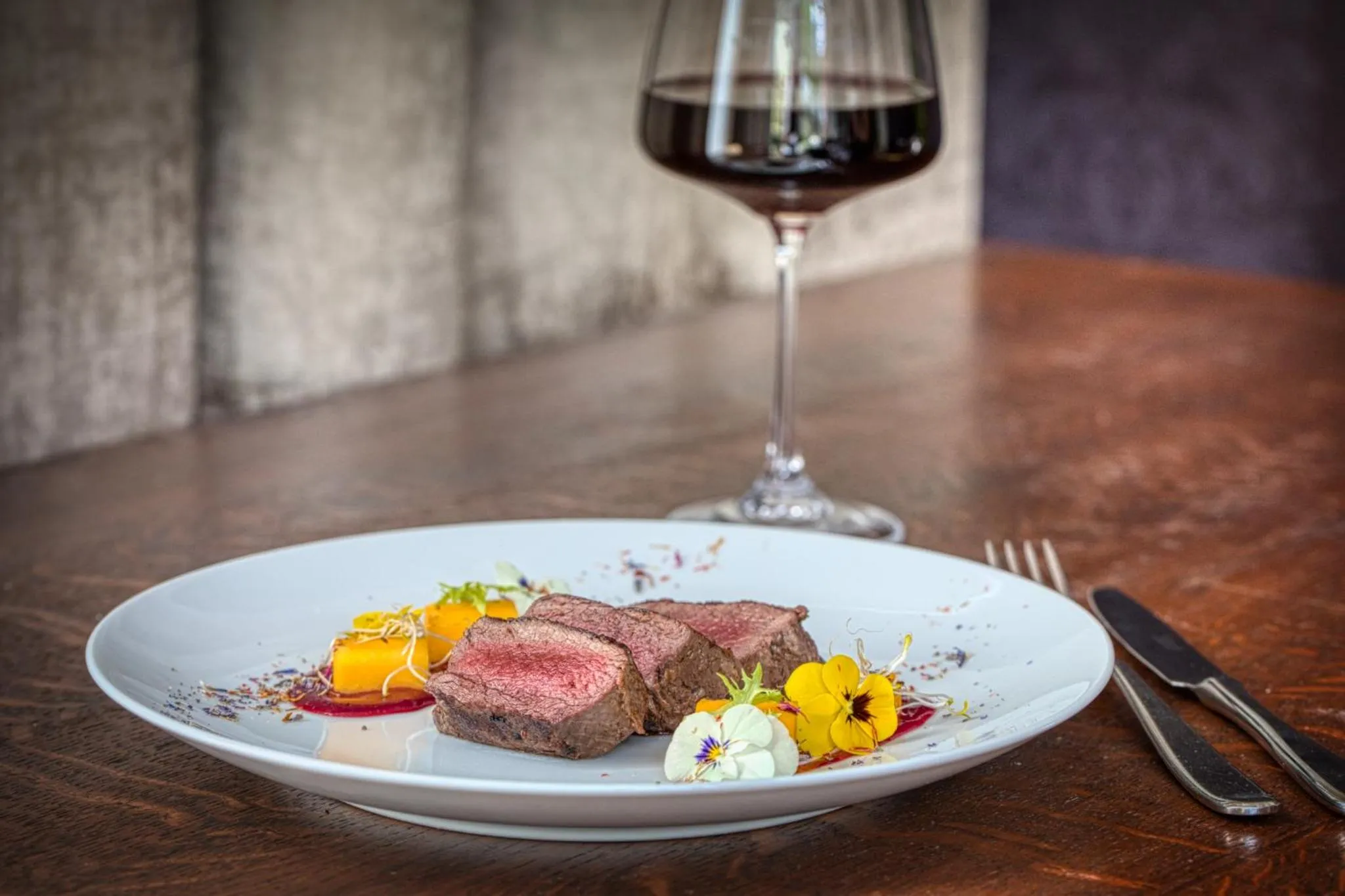 Food in Wellness & Spa hotel Villa Regenhart