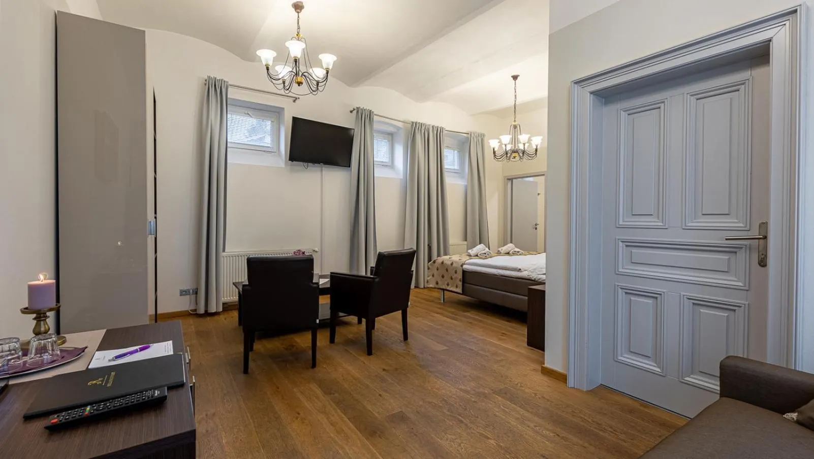 Bed in Wellness & Spa hotel Villa Regenhart