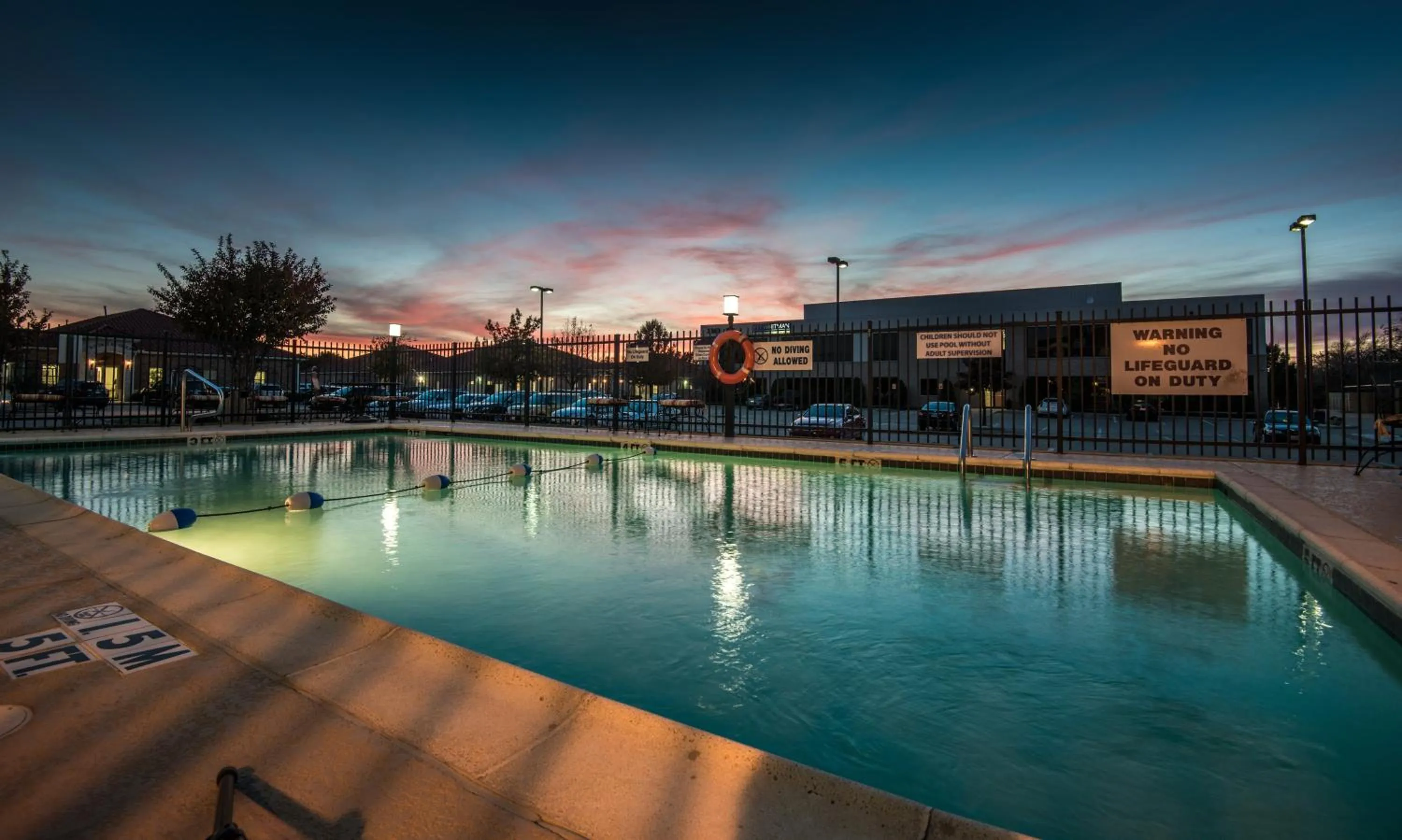 Swimming pool in Holiday Inn Express Hotel & Suites Plano West - Frisco by IHG
