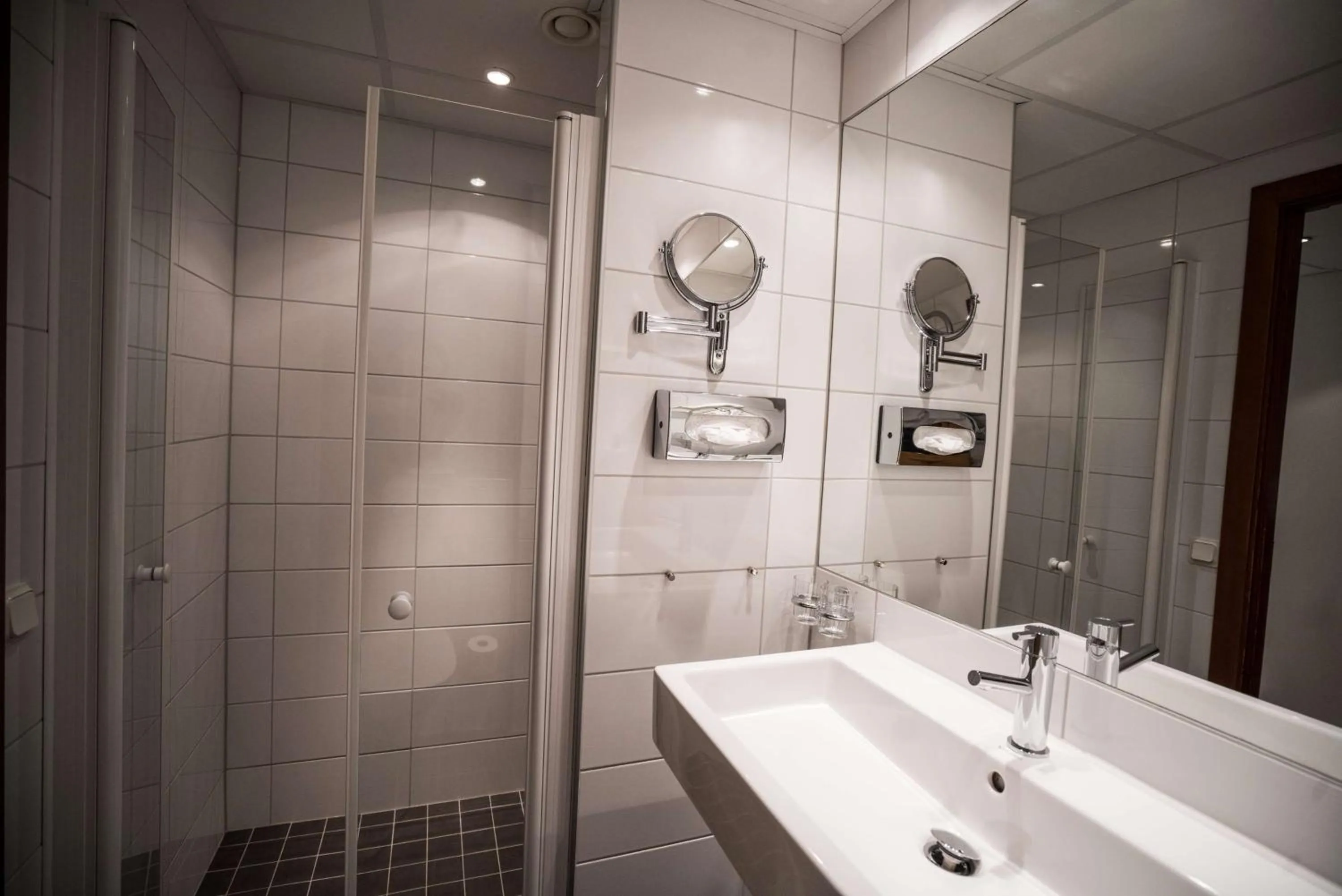 Bathroom in Scandic Klara