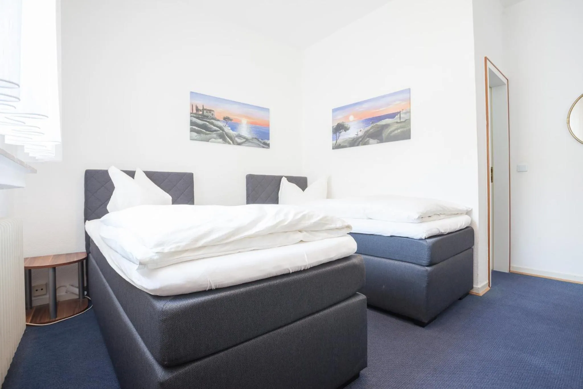 Bed in TM Hotel Dortmund Airport