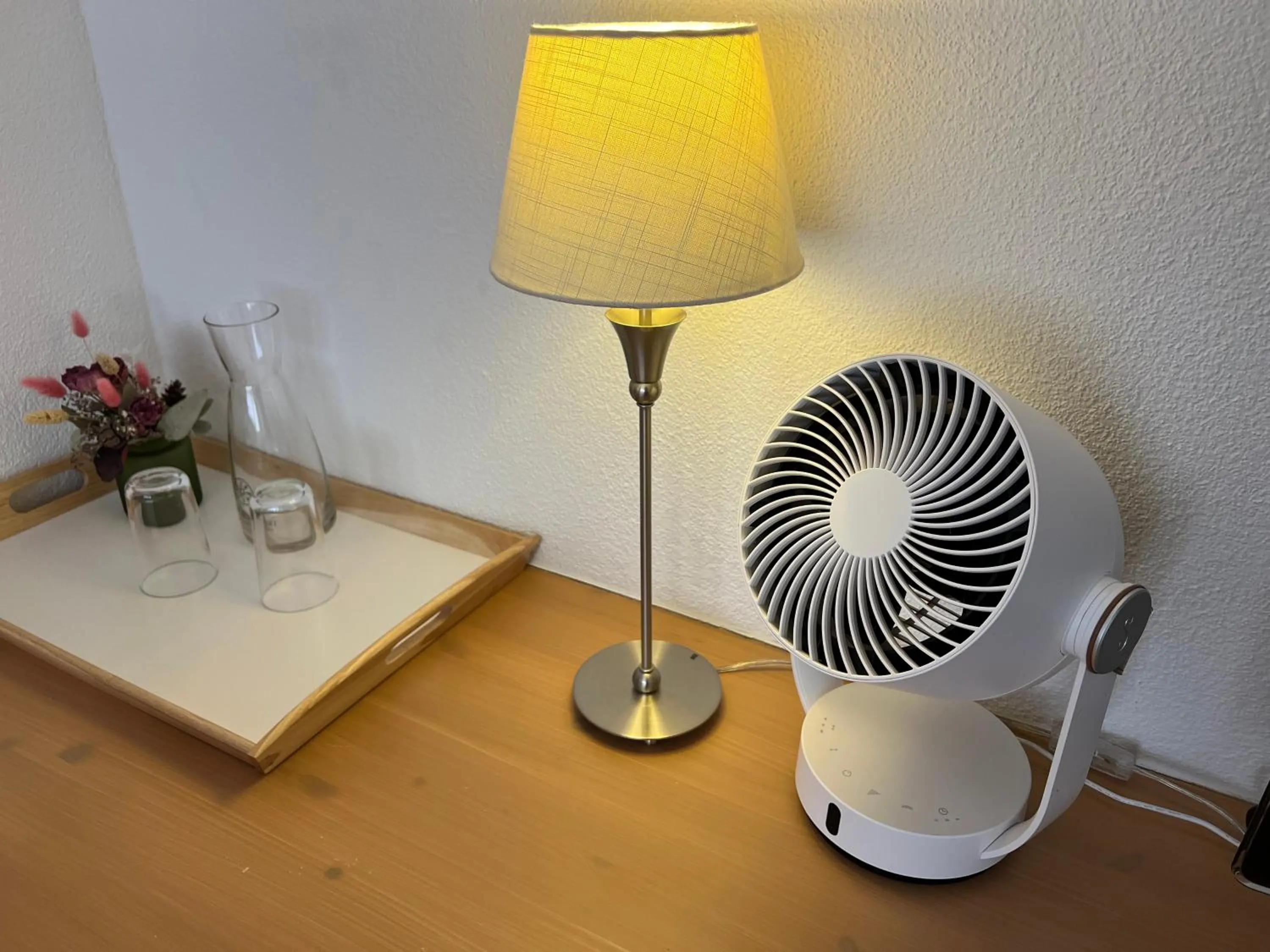 fireplace in SPANNORT family home with common kitchen and self check-in