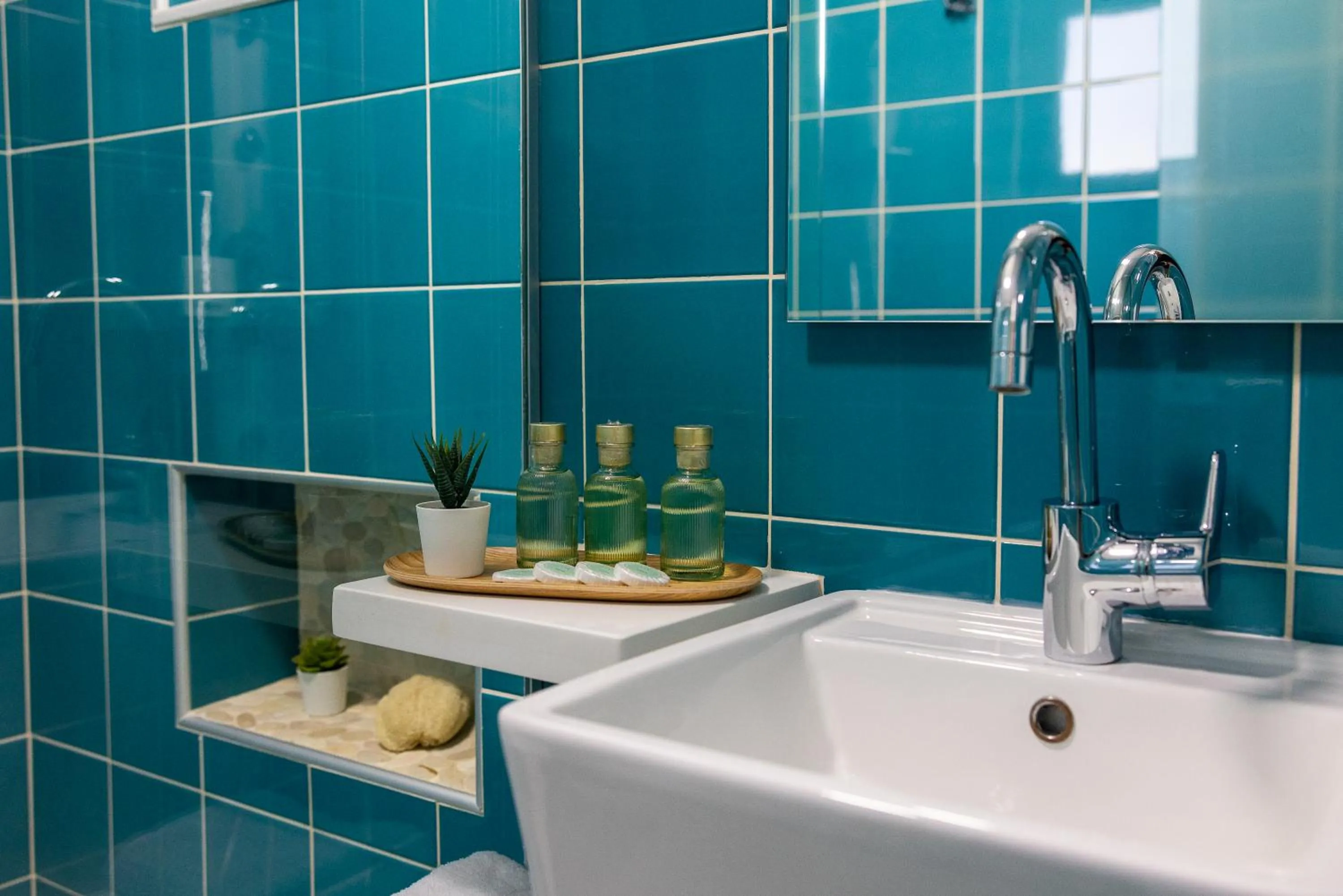 Bathroom in Blue Horizon