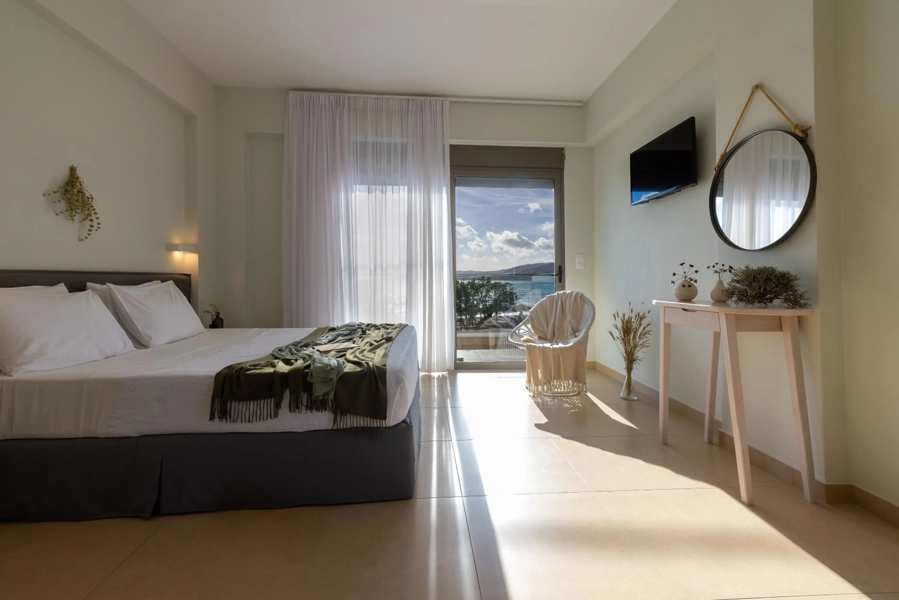 Day, Bed in Blue Horizon