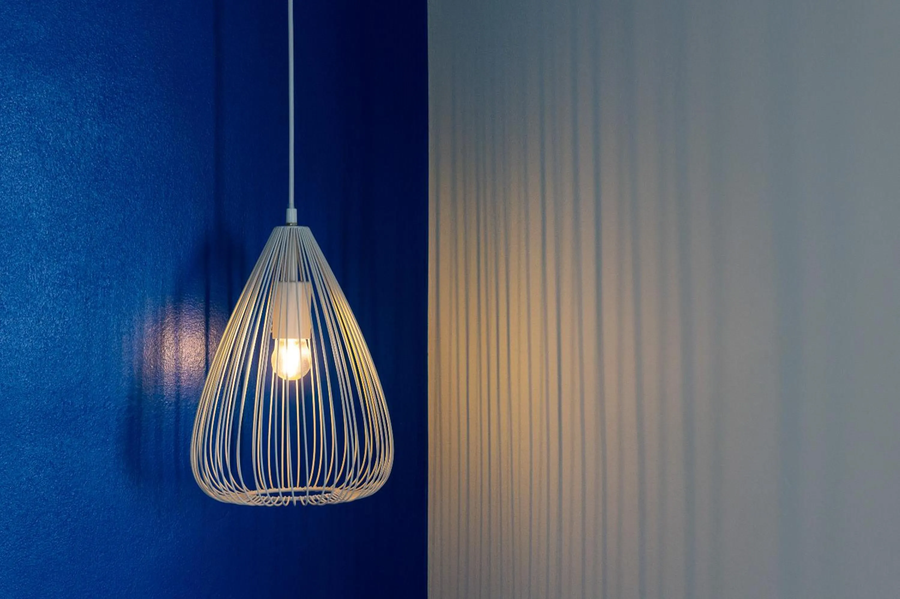 Decorative detail in Blue Horizon