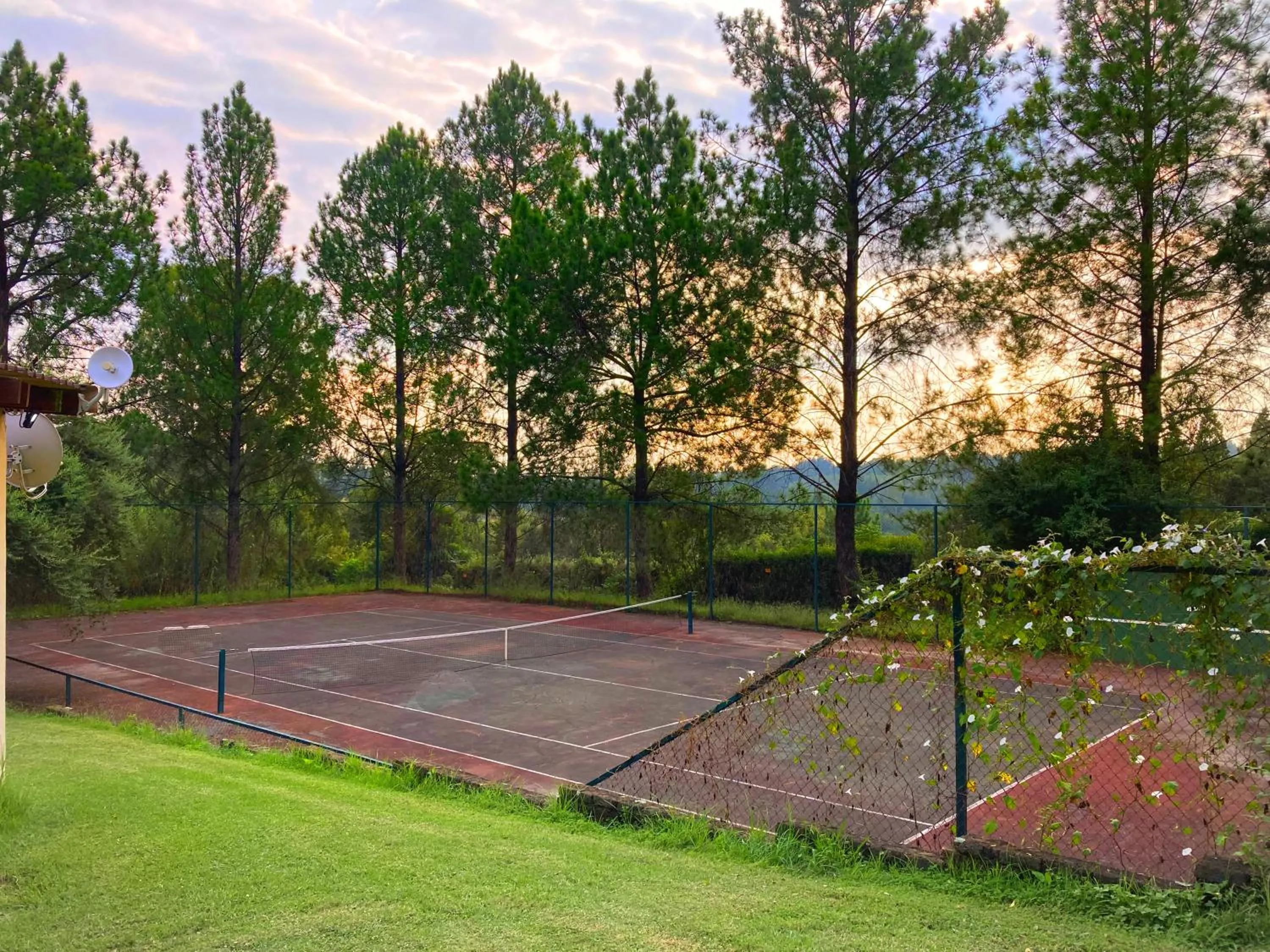 Tennis court in Pine Valley