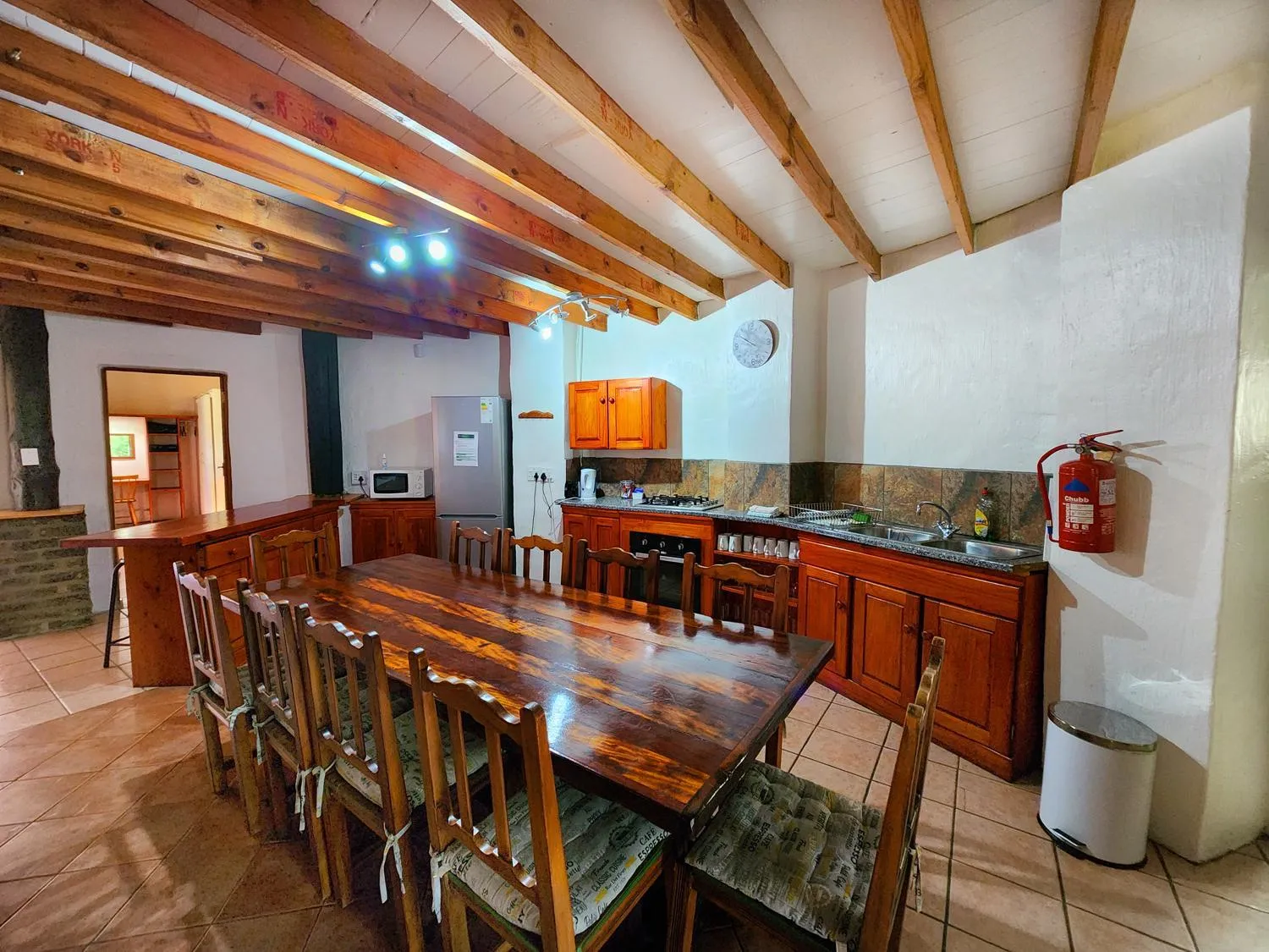 Dining area in Pine Valley