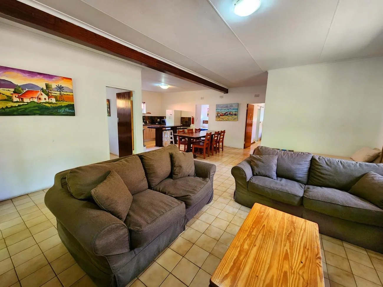 Seating area in Pine Valley